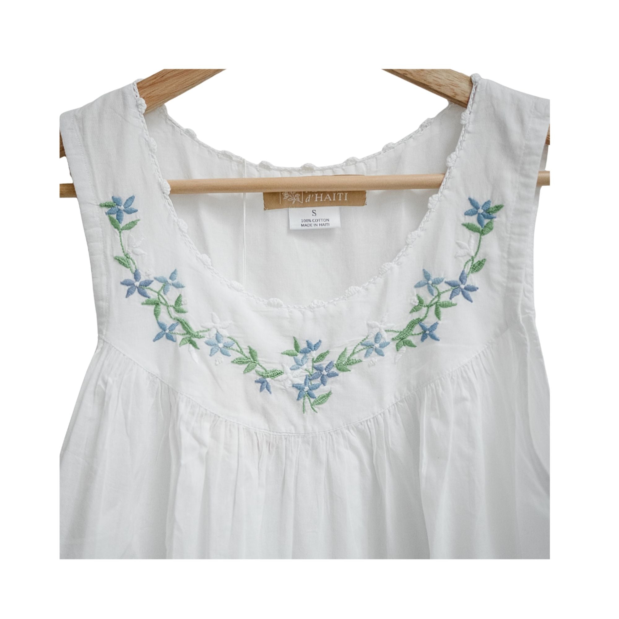 Blue Garland Nightgown