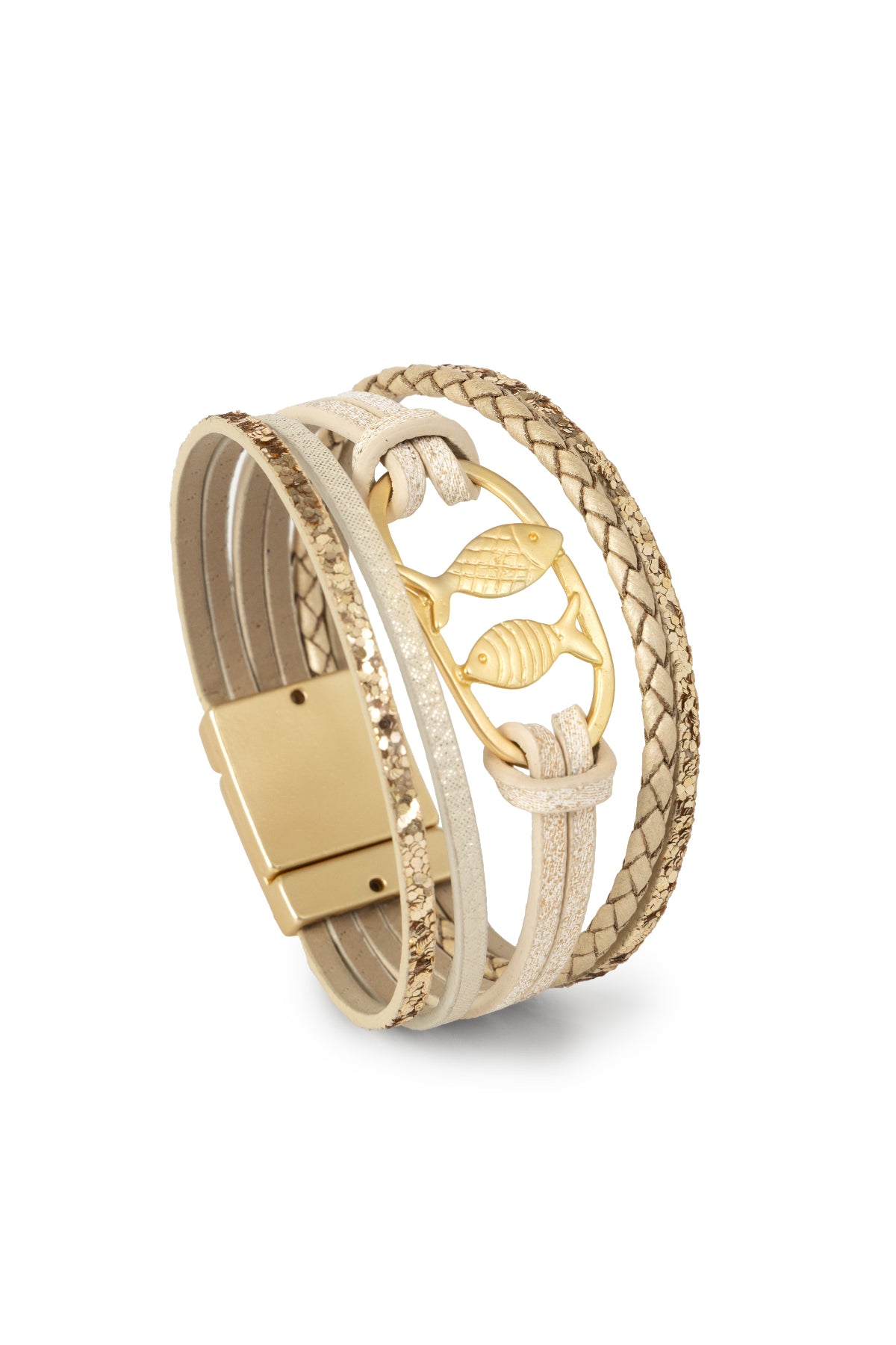 Coastal Multi Strand Bracelet - Gold
