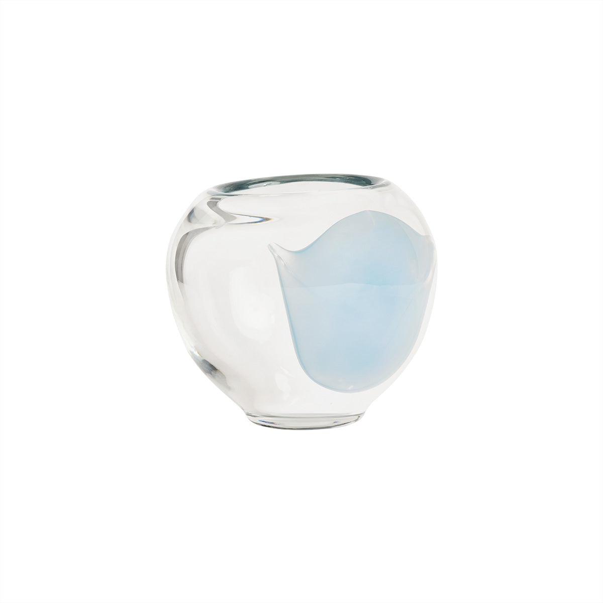Jali Vase Small In Ice Blue 1