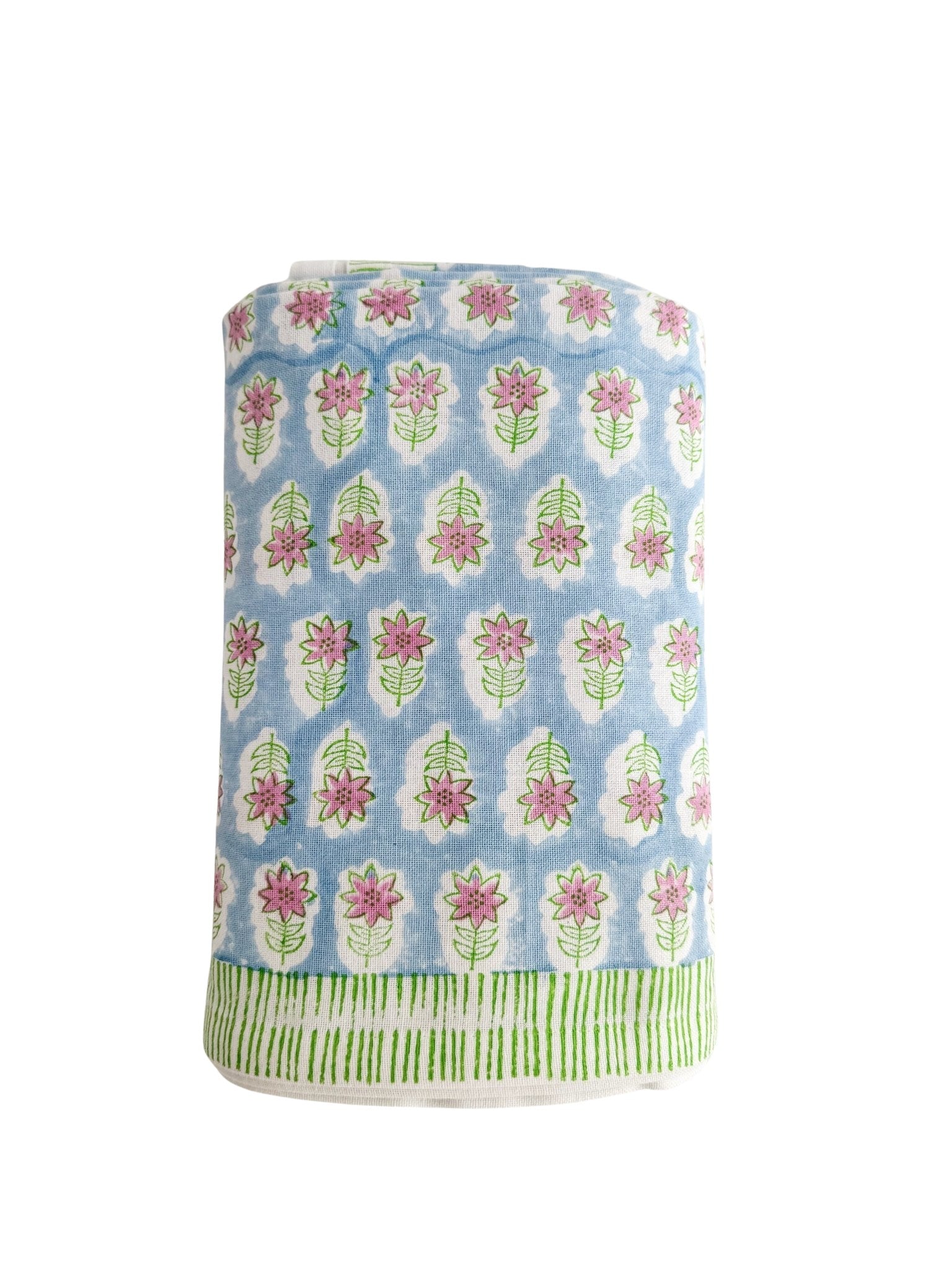 Tablecloth - Lily - Uniform Blue - The Mended Company