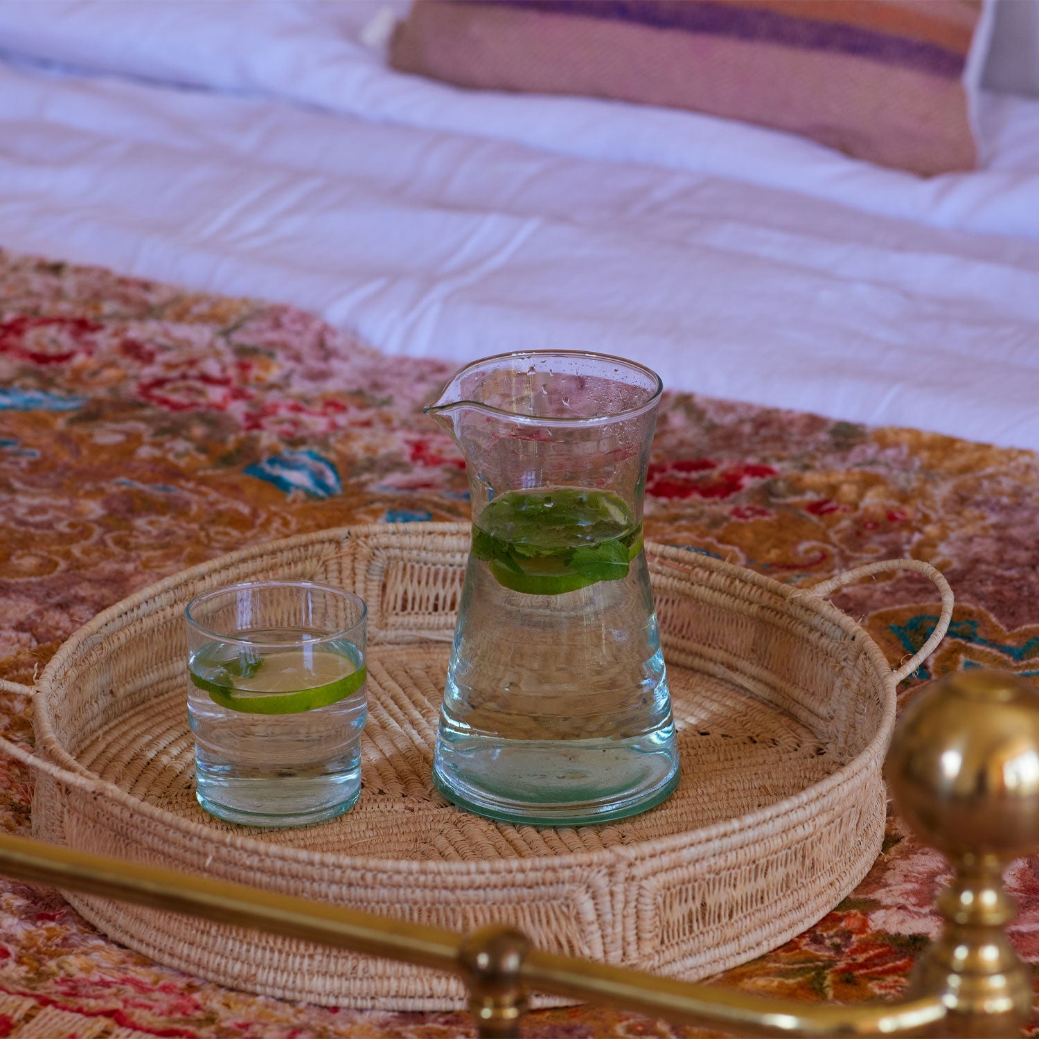 Handblown Glass Carafe