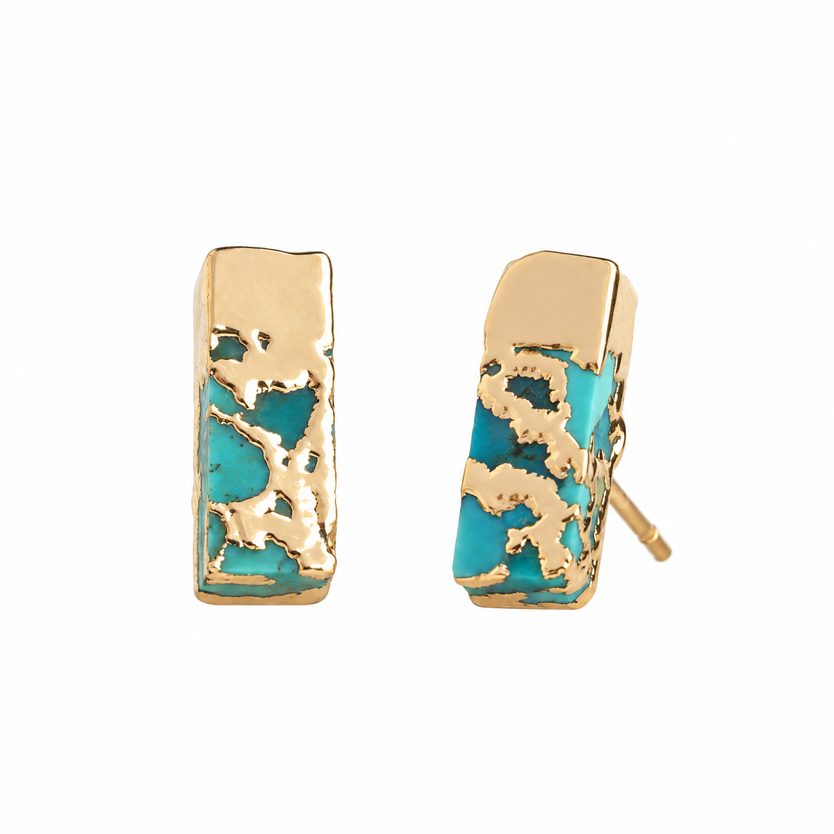 Brayden Turquoise Studs