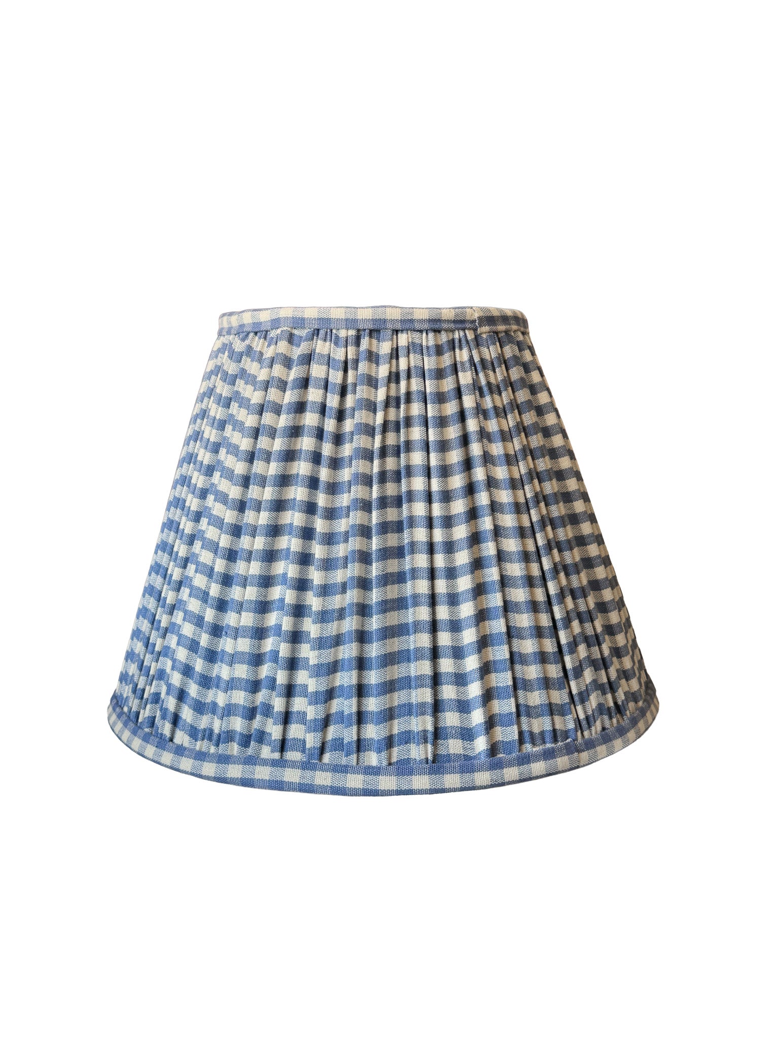 Chambray Gingham Empire Shade