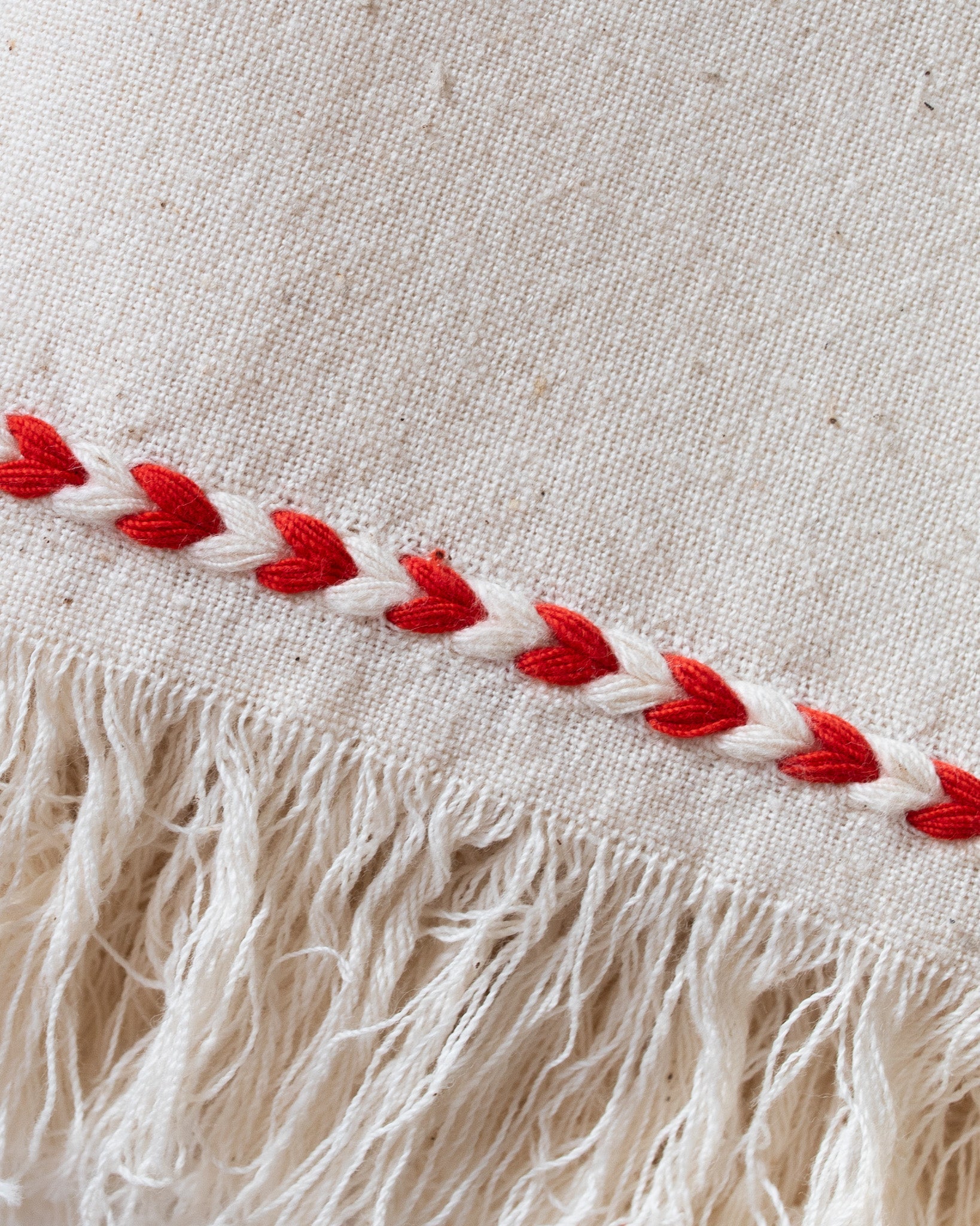 Red Braid Detail Napkin - Thumbnail 3