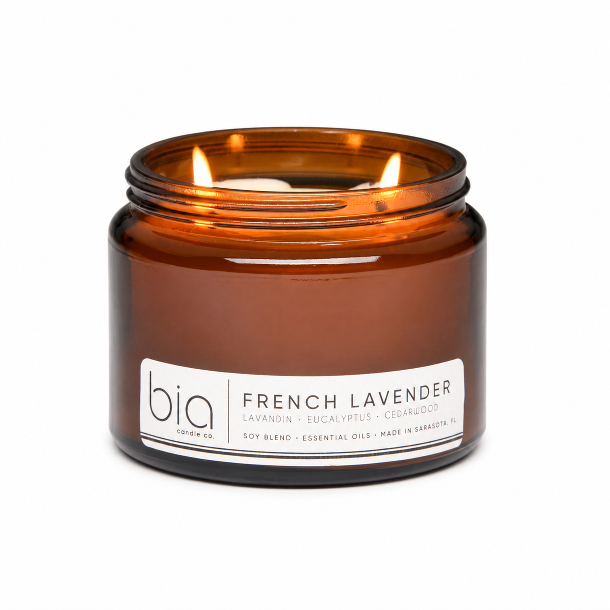 French Lavender Soy Blend Candle — Lavender, Eucalyptus & Cedarwood