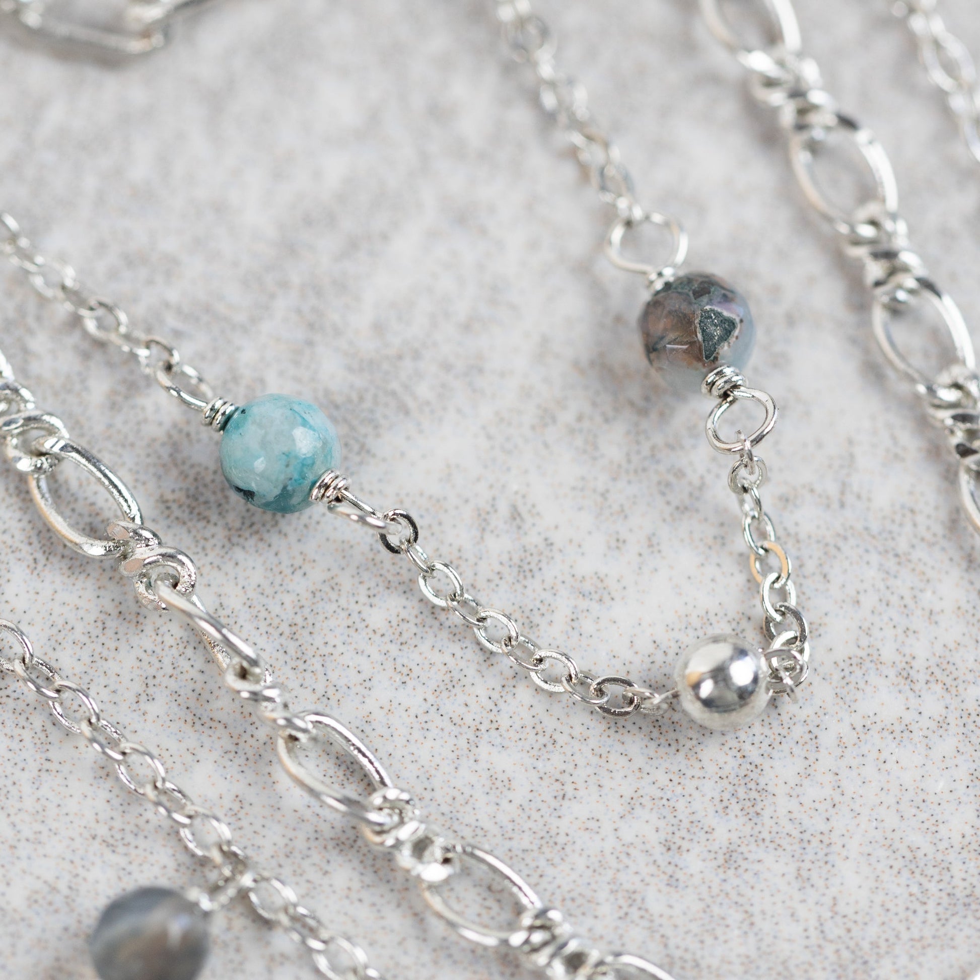 Nanda Layered Beaded Necklace - Ten Thousand Villages