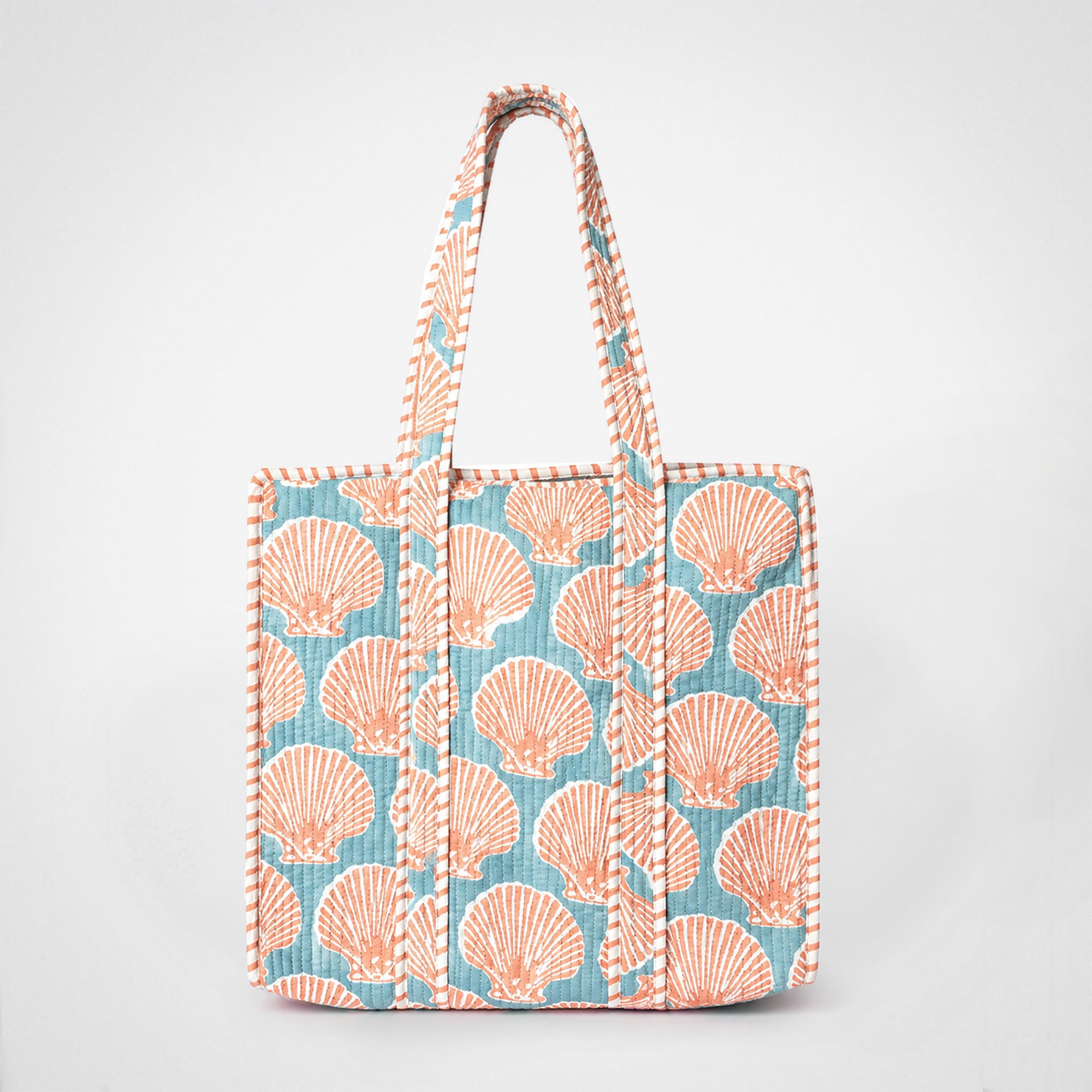 Peach Shells Tote Bag