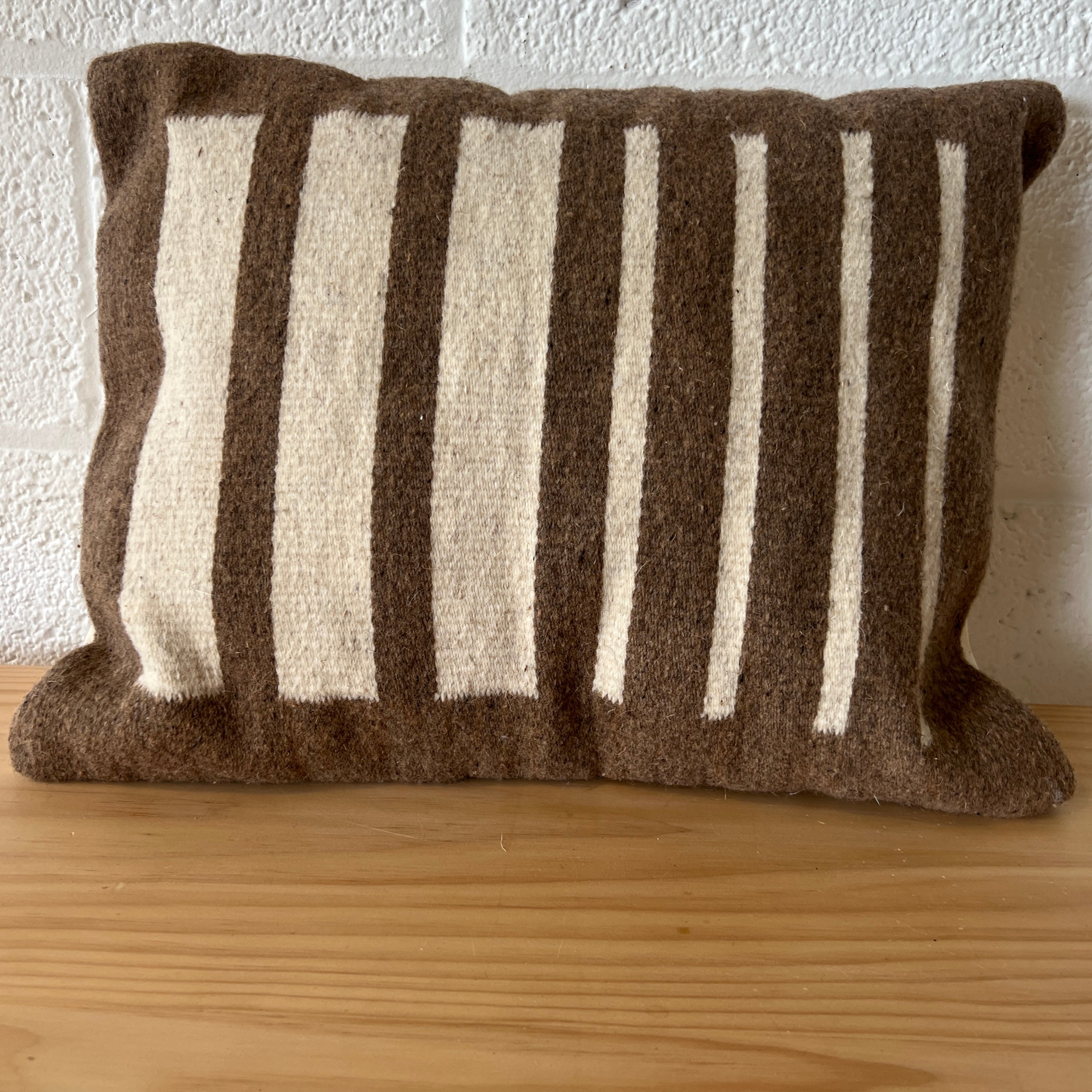 LOOM Imports Wool Stipe Pillow