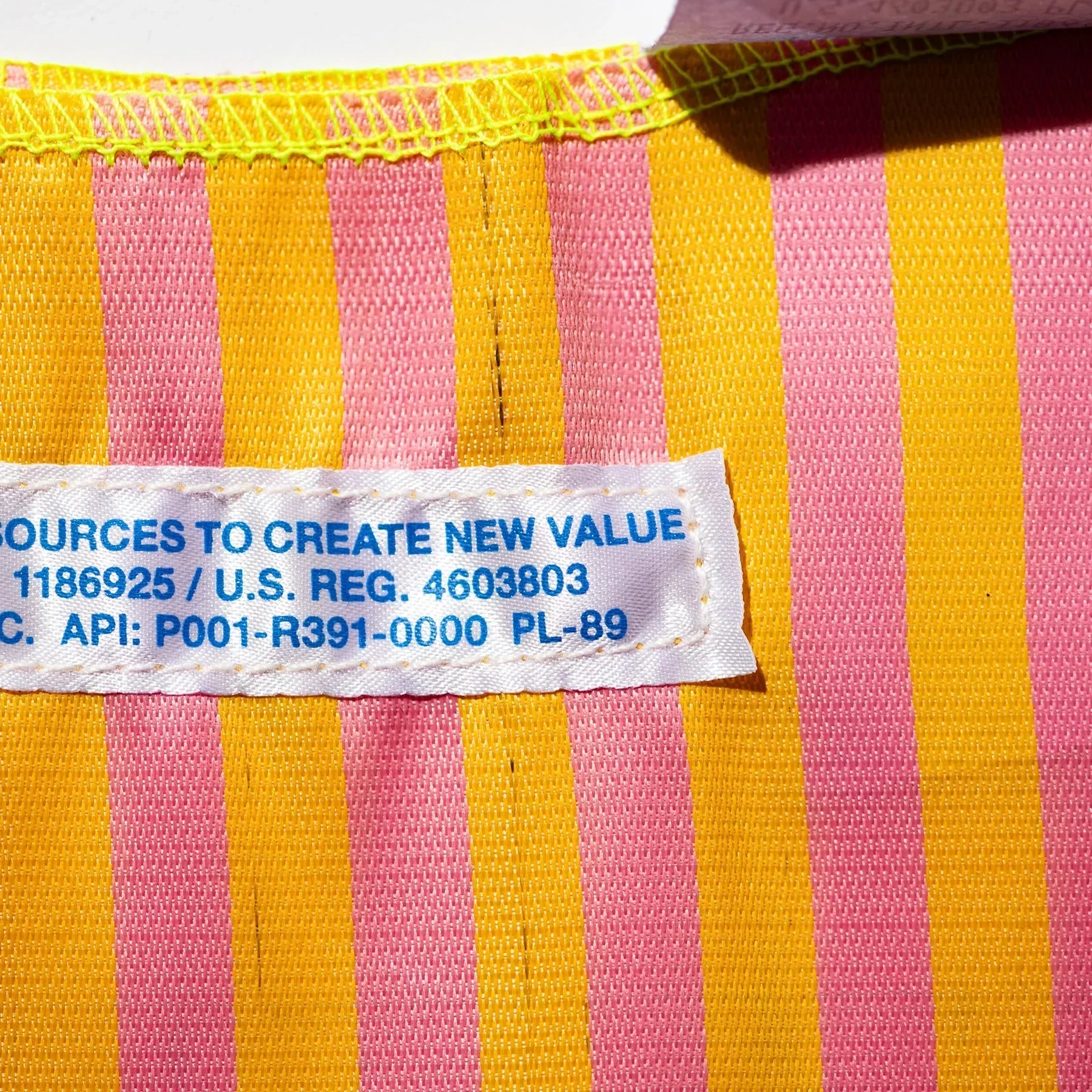 School Tie Fabric Bag 19