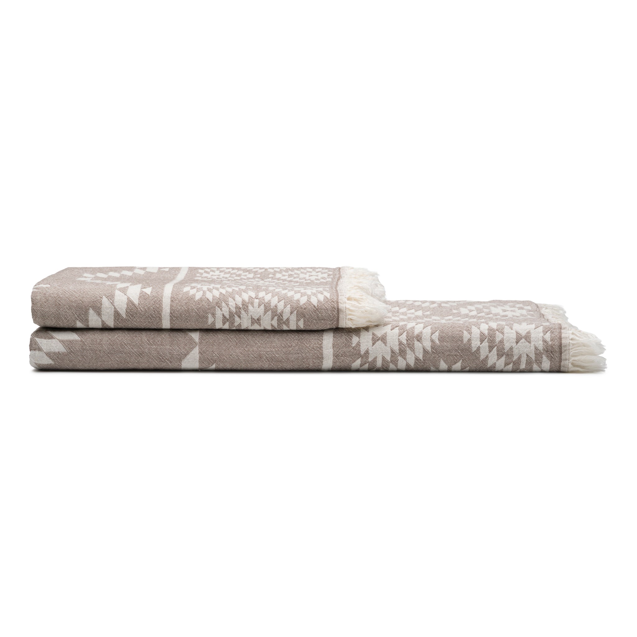 Aztec Turkish Cotton Bath and Hand Towels
