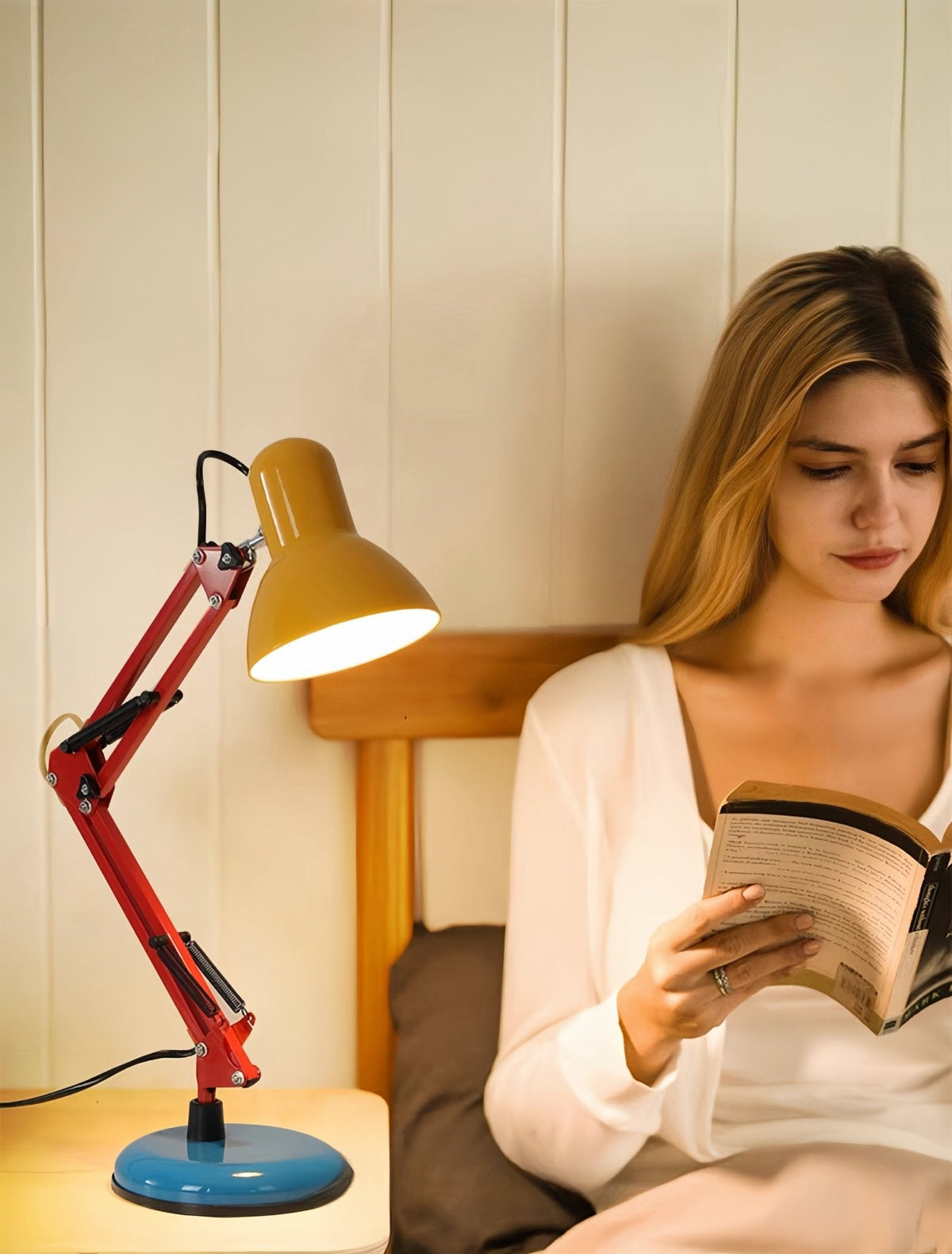 Memphis Retro Table Lamp for Study - Full Spectrum Eye Protection Desk Lamp - Night Lights & Ambient Lighting - Memphis Retro Table Lamp - Inspecial Home