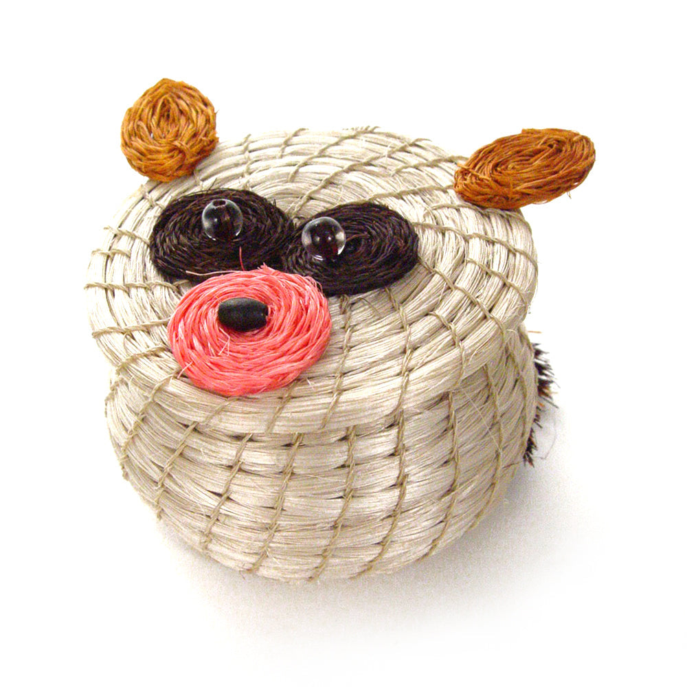 Bush Baby Lidded Basket - Image 3