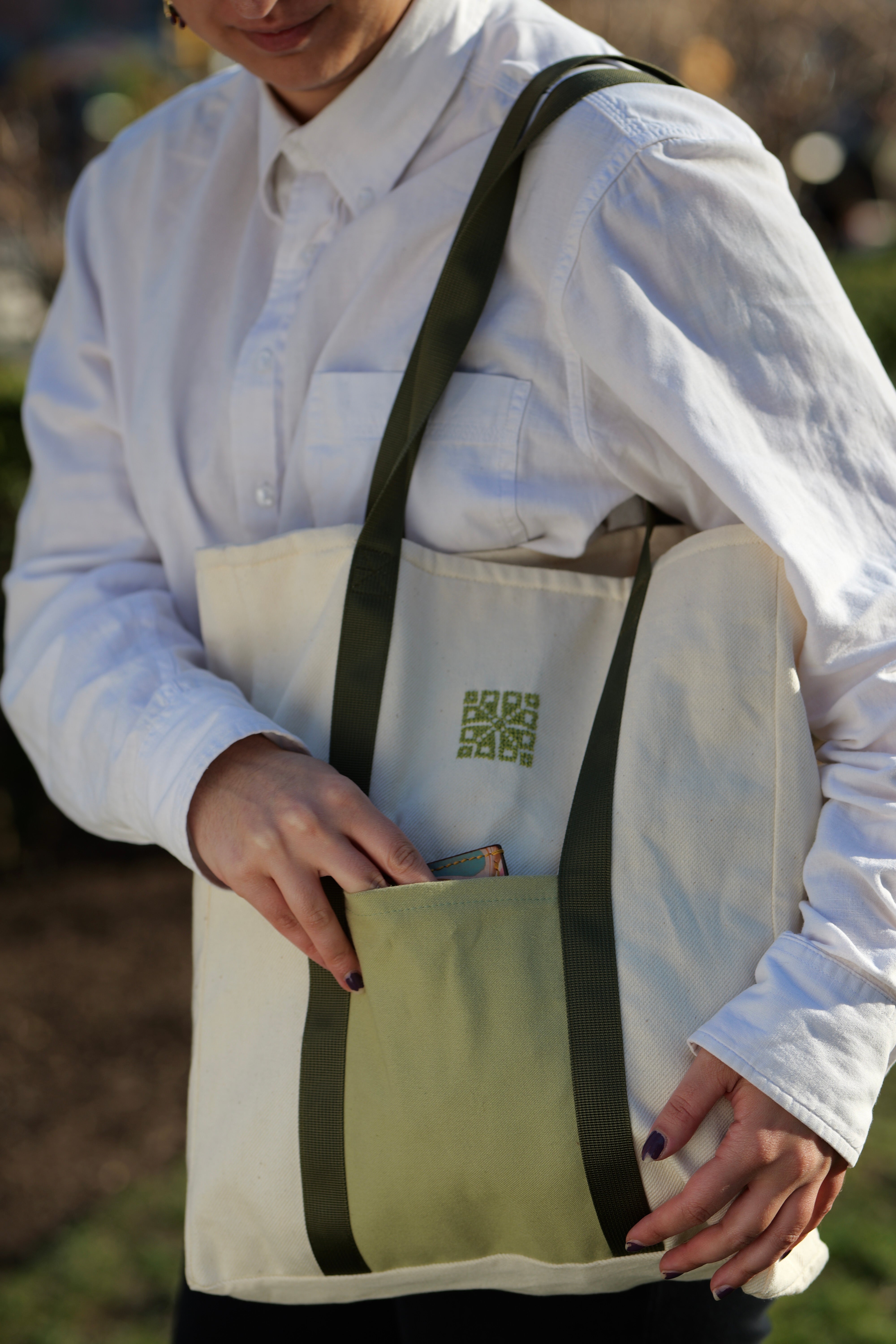 Liyana Market Tote - Green