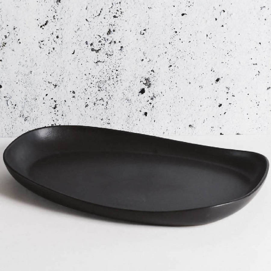 Stoneware Long Serving Platter - Thumbnail 4