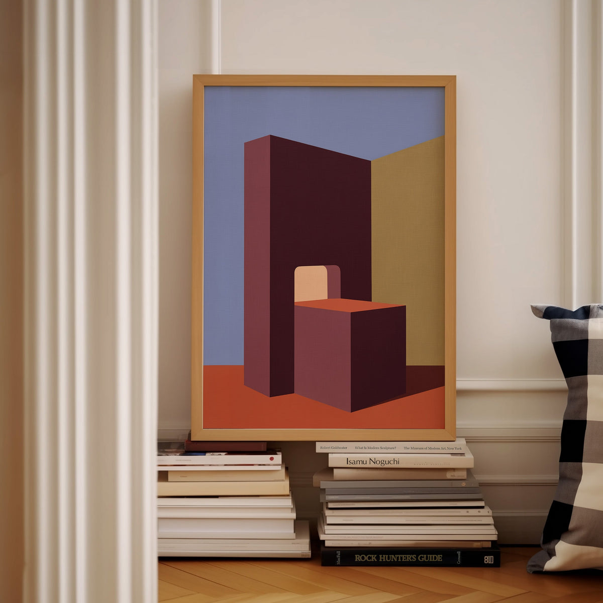 Form and Structure No. 08 — Geometric Abstract Art Print