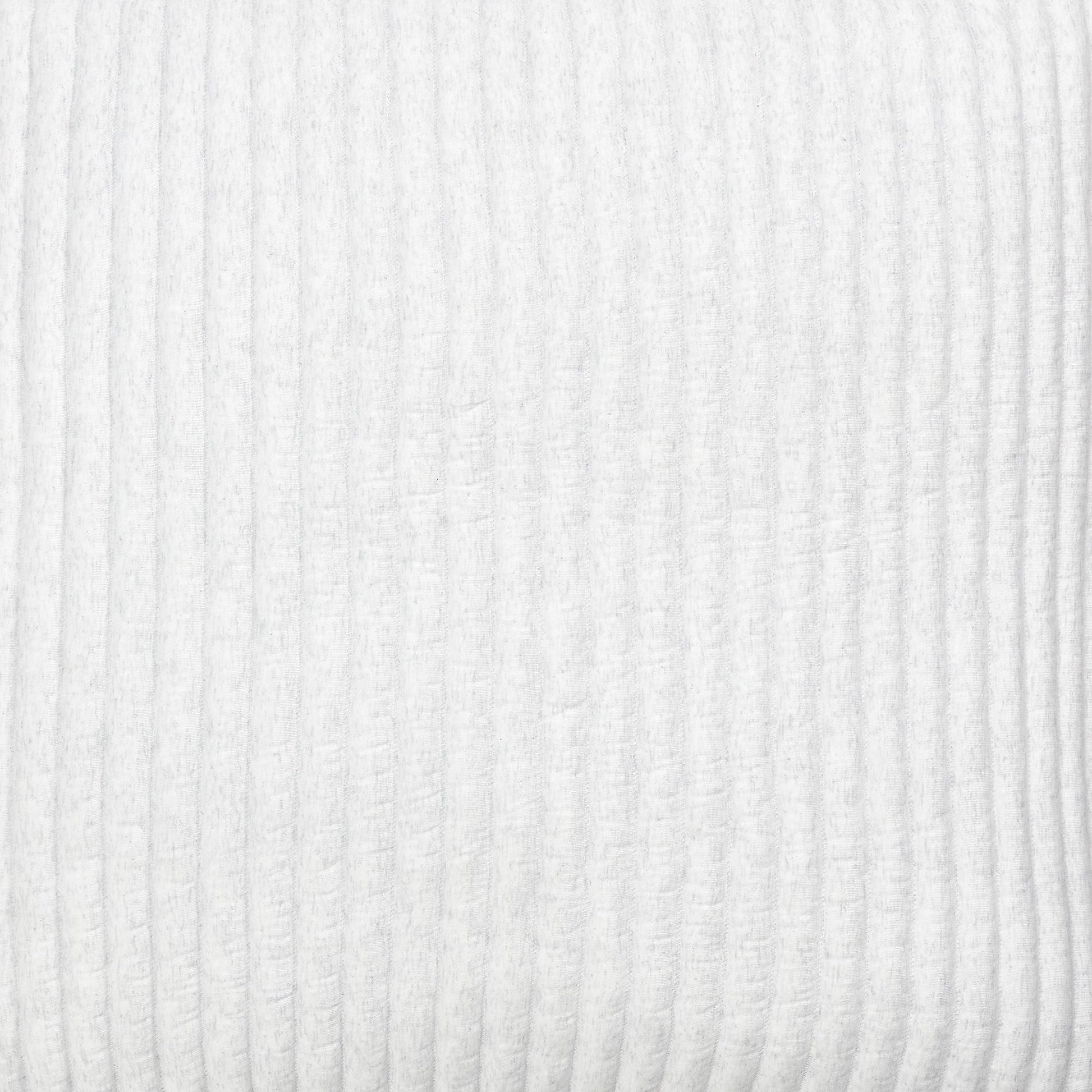 QT-367-11096_7|Crisp white channel quilt with refined vertical stitching, offering a clean, soft modern aesthetic for any bedroom.