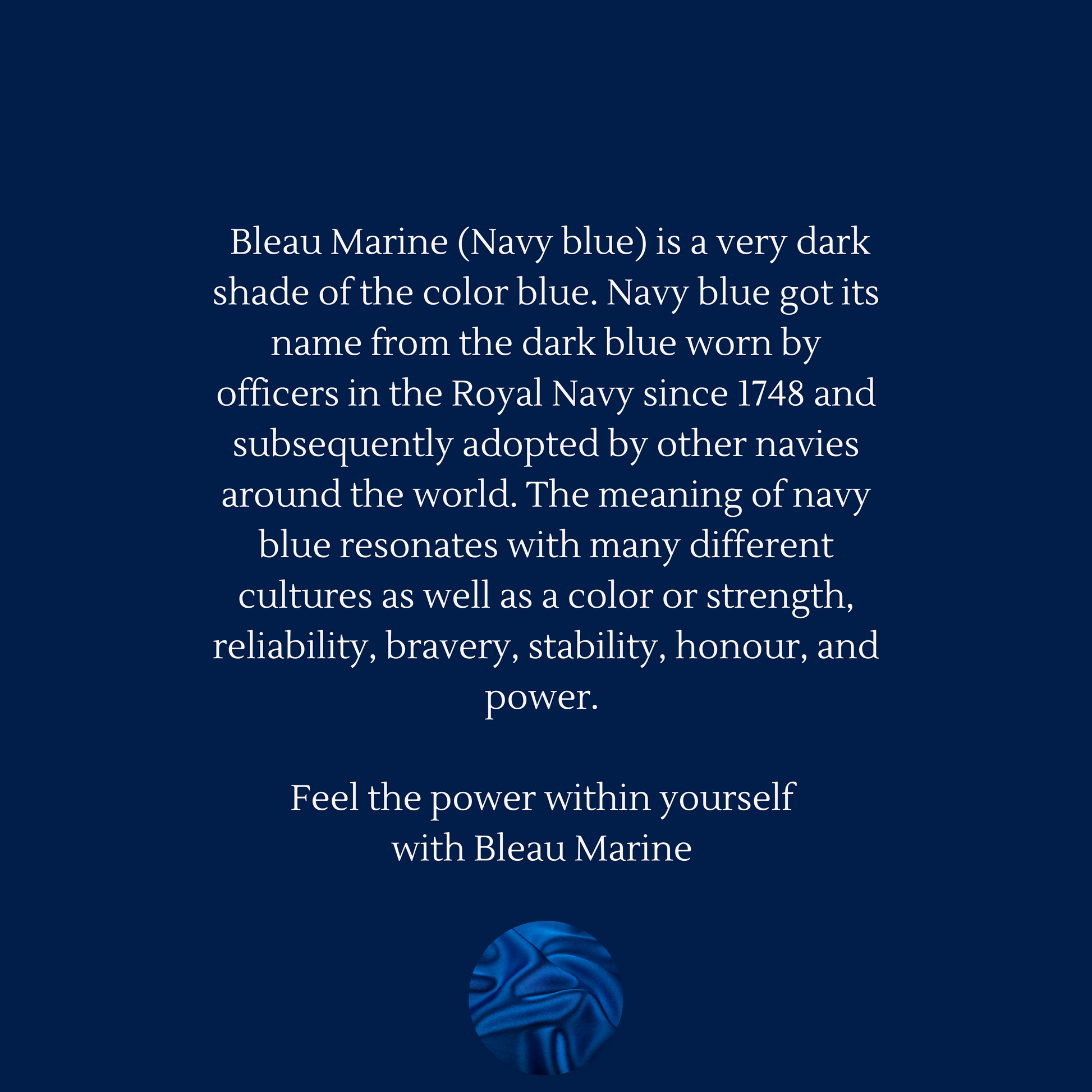 Envelope Pillowcase - Bleau Marine - Standard - Rêves Silk Company