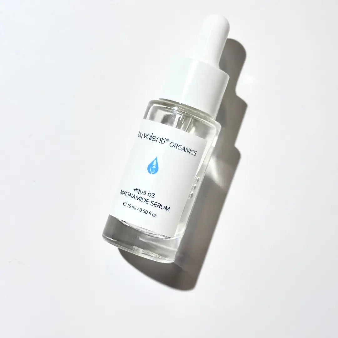 Niacinamide 10% and hyaluronic acid face serum travel size By Valenti Italian skincare 