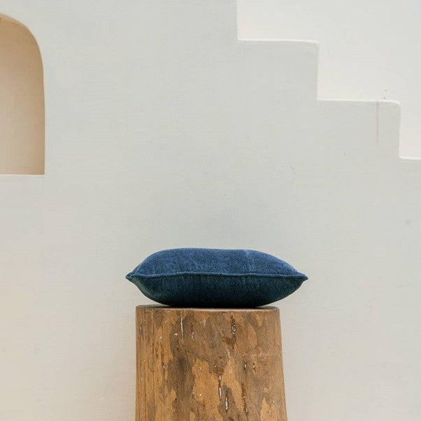 Moontide Velvet Pillow Cover - Thumbnail 5