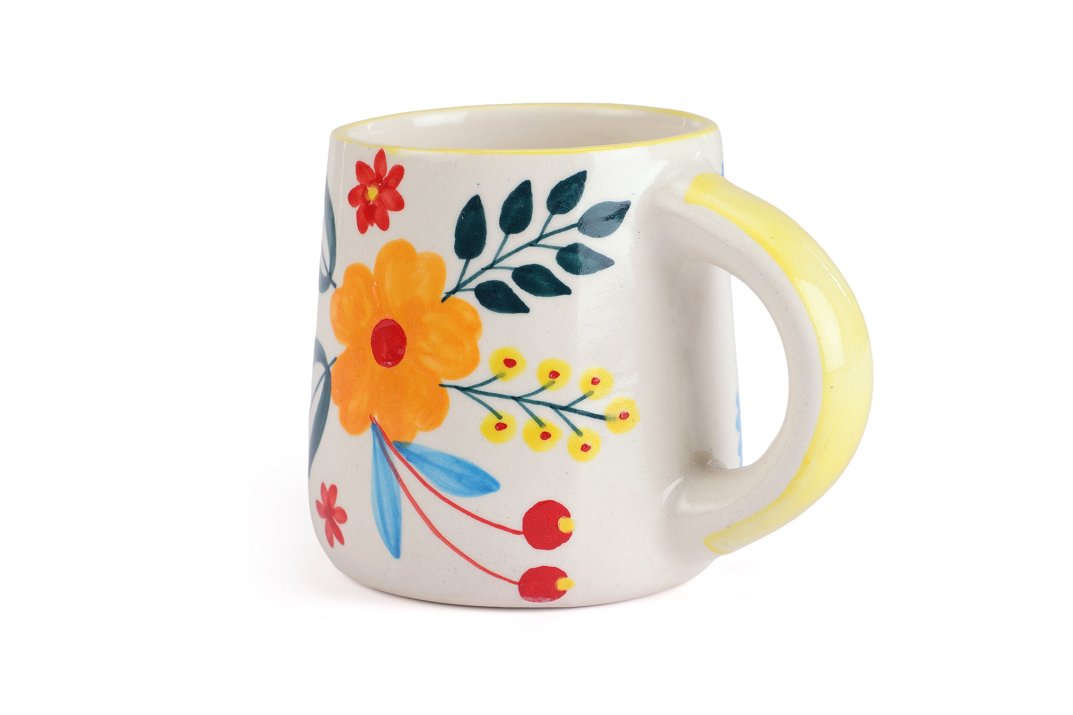 Floral Extravaganza Coffee Mug - Thumbnail 2