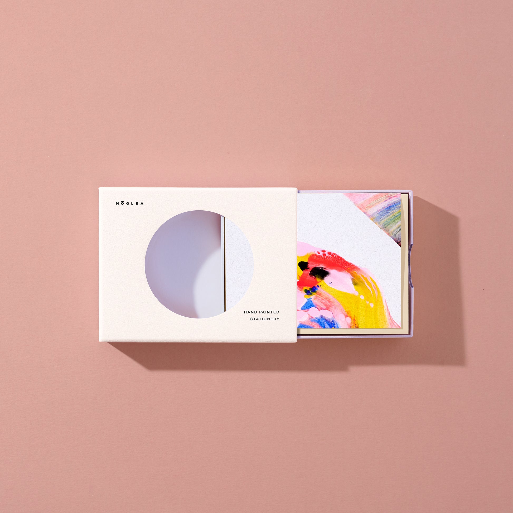 Rainbow Swirl Stationery Set Moglea