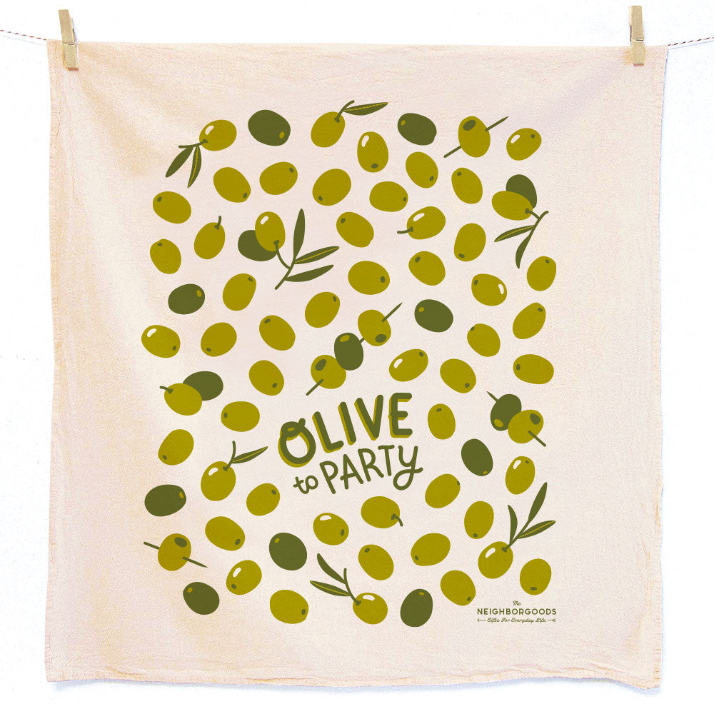 Olives With A Twist - Dish Towel Set - Thumbnail 2
