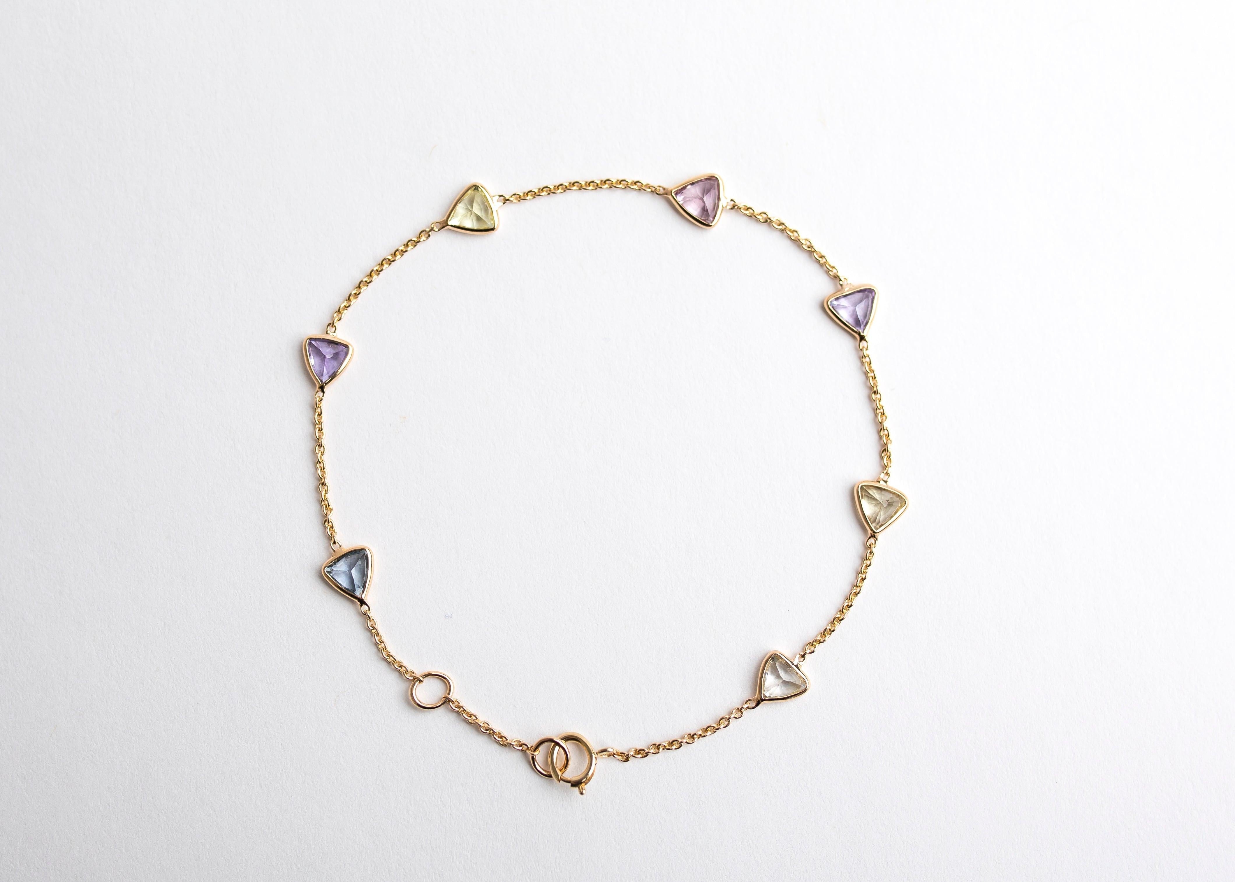 Joyful Hues minimal everyday fine jewelry in solid gold and sterling 925 silver with natural gemstones.