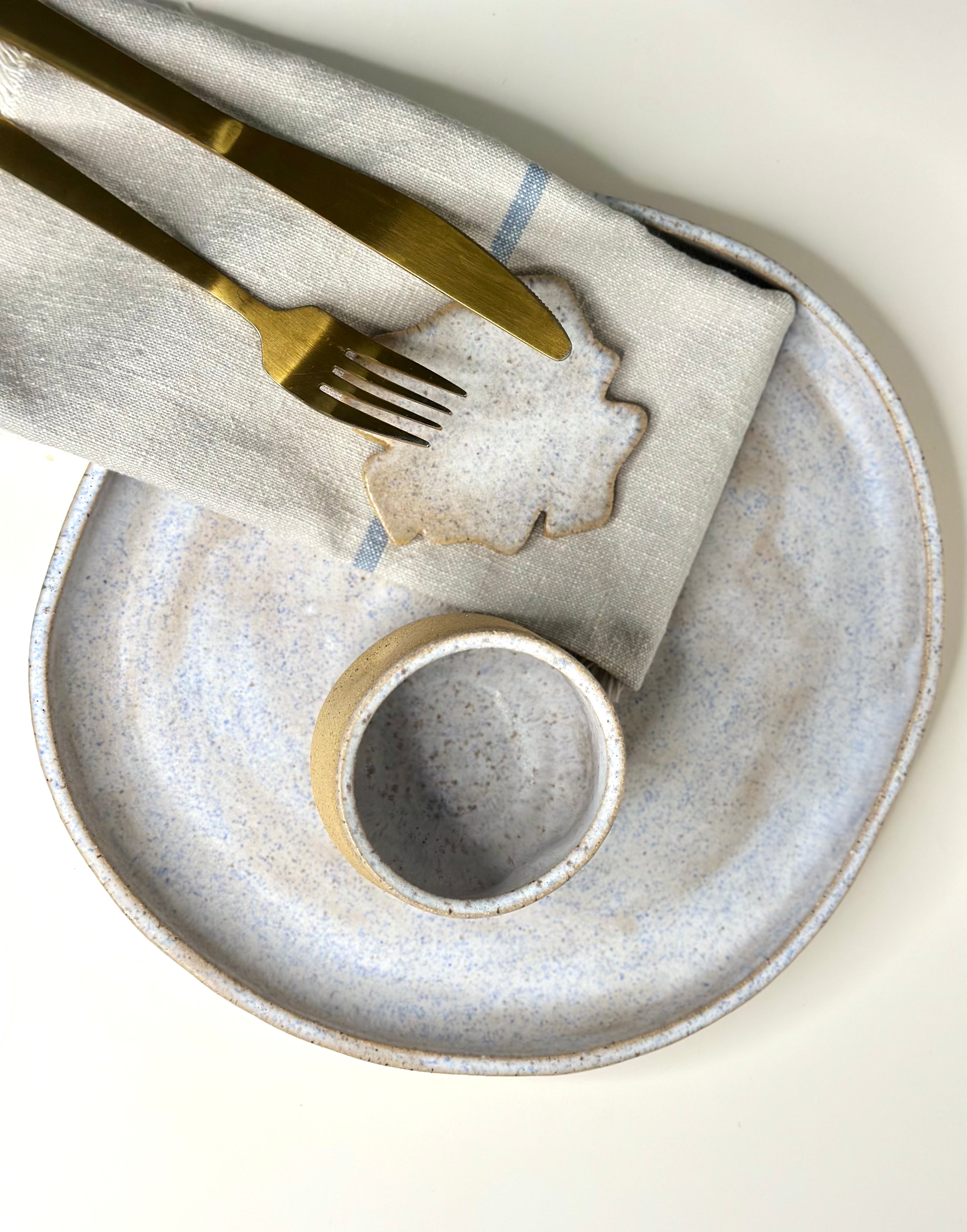 OCEAN SAND PLATE LARGE (11 inches)