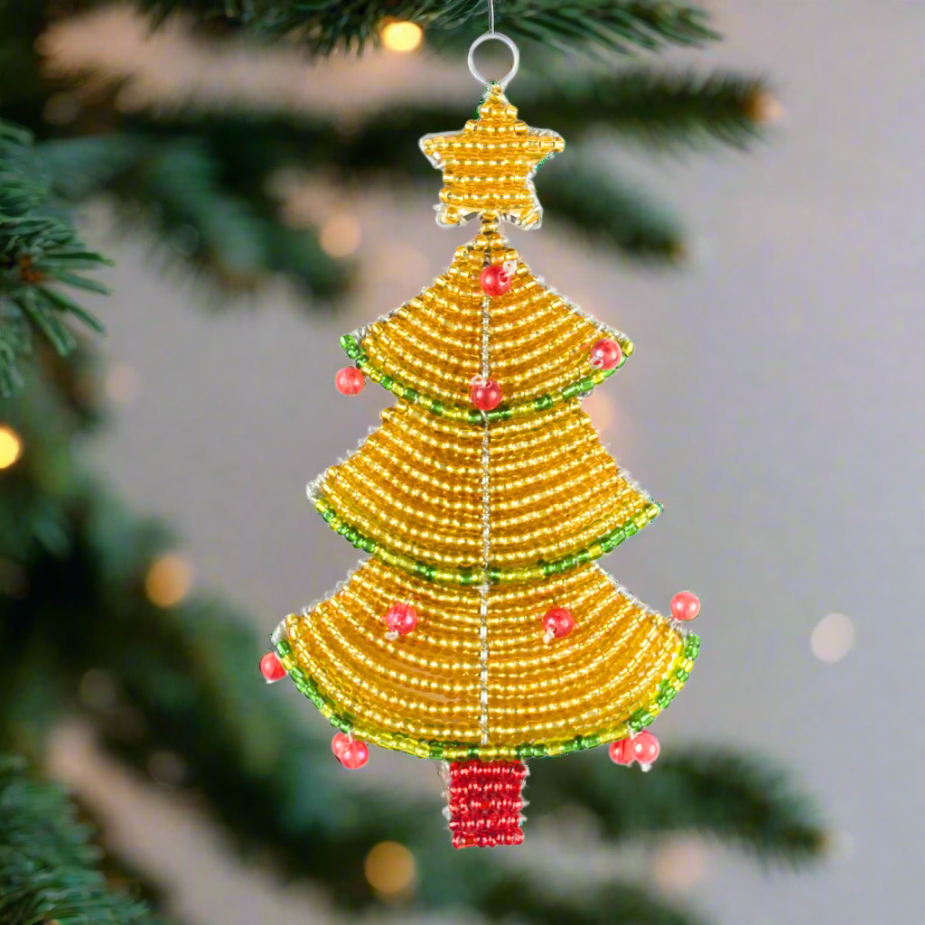 Christmas Tree With Star Ornament