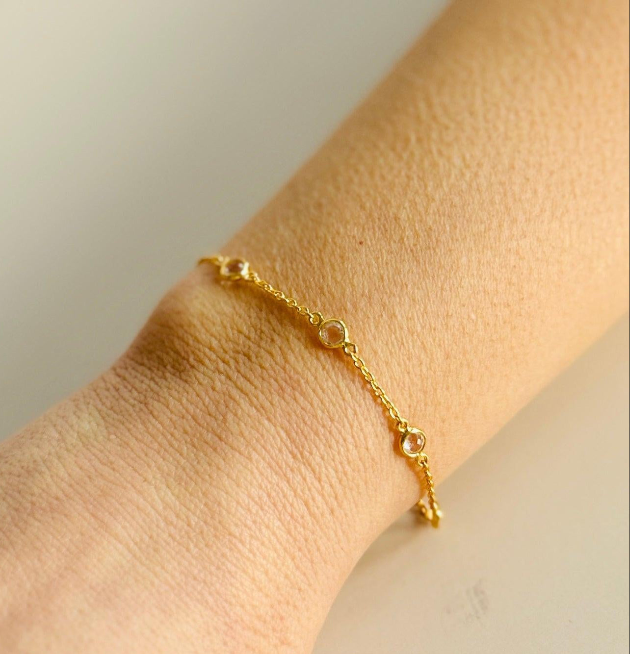 april birthstone bracelet 