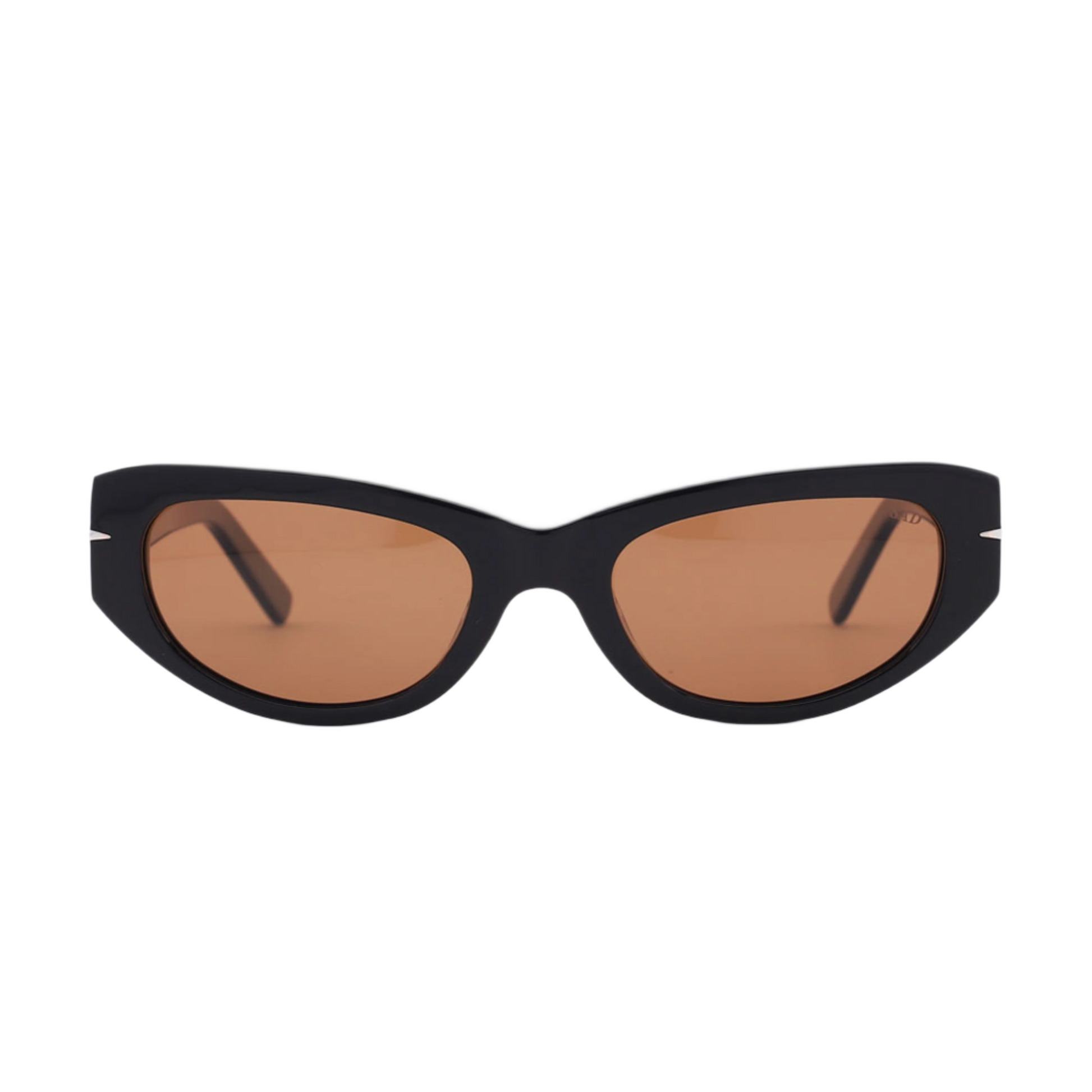 Sad eyewear bleach gloss black bronze lens polarized 