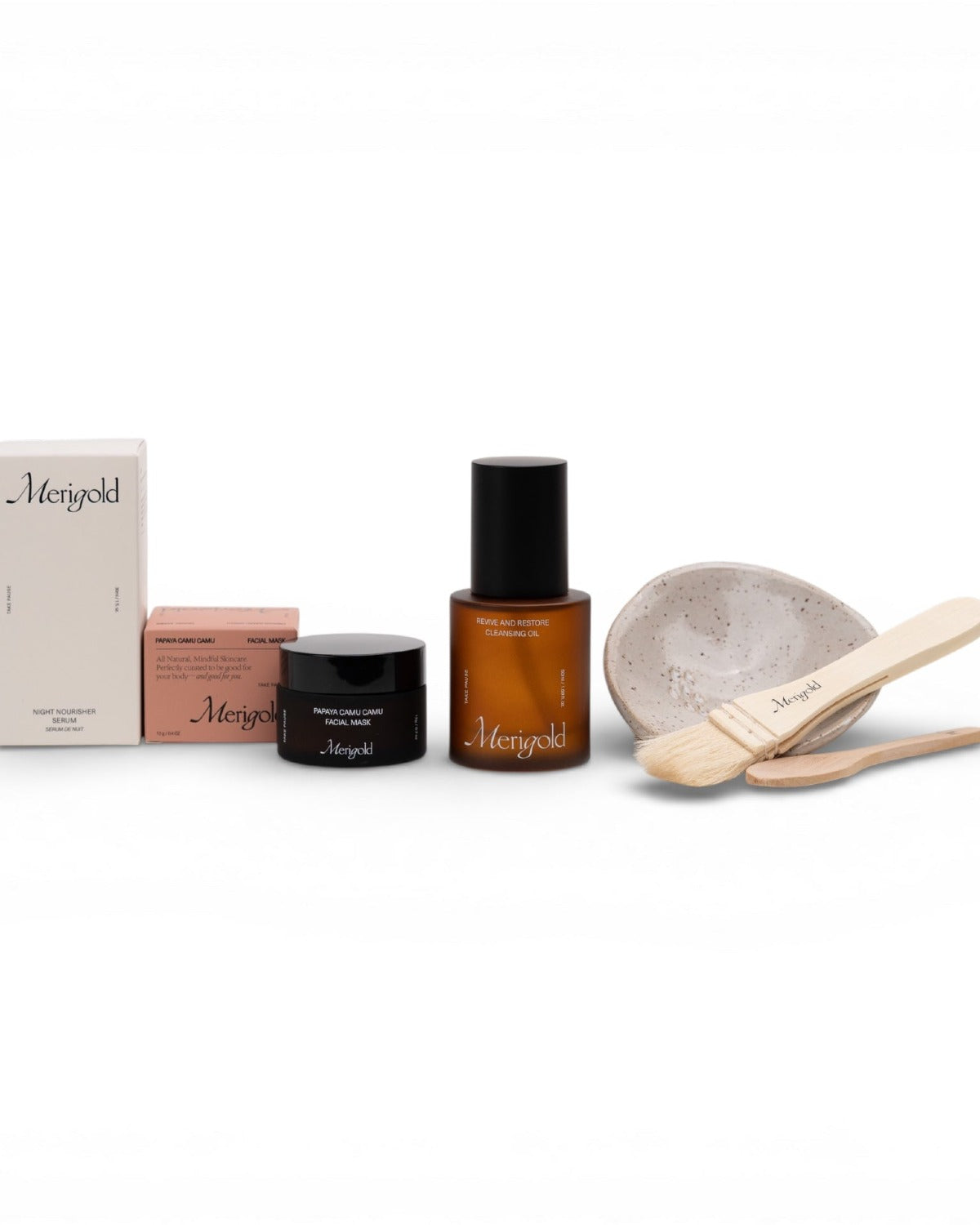 The Starter Collection + Papaya Camu Camu Mask