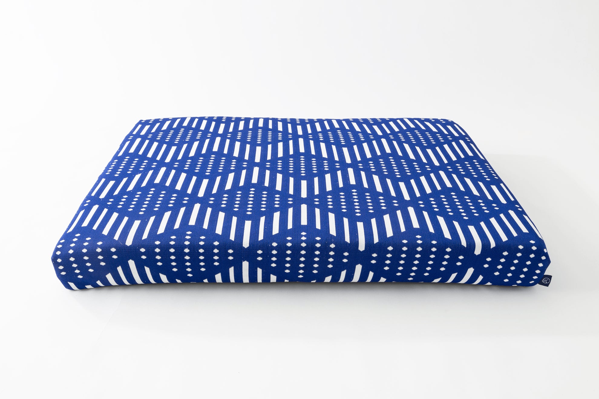 Laylo Pets Boho LAY LO Pets - Blue Bogolan Boho Dog Bed or Bed Cover Lay Lo Pets, Blue Bogolan Boho Dog Bed