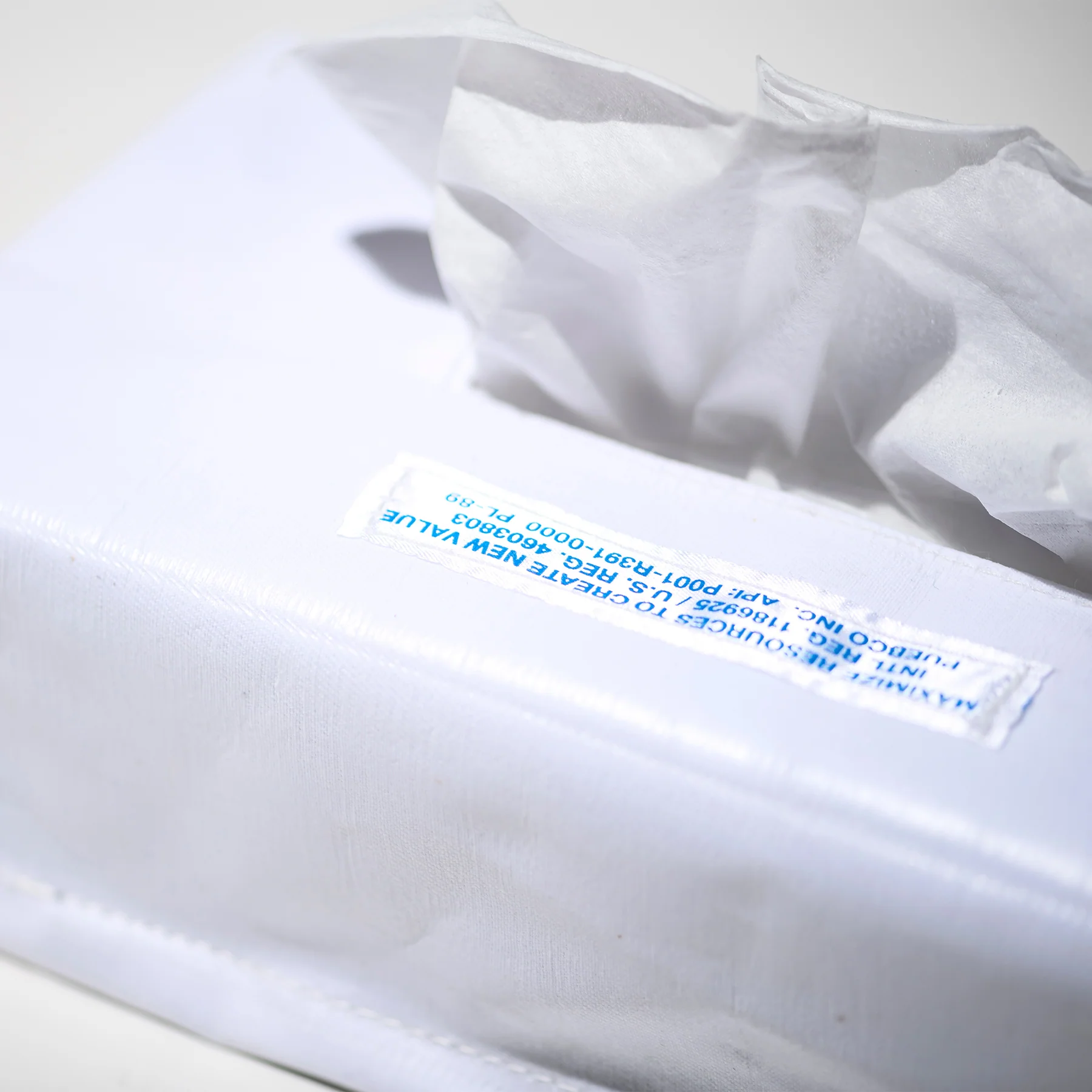 Emergency Tissue Box Cover White 5