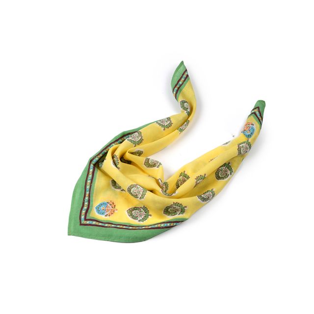 Soft Blossom Cotton Bandana - Sunmelon