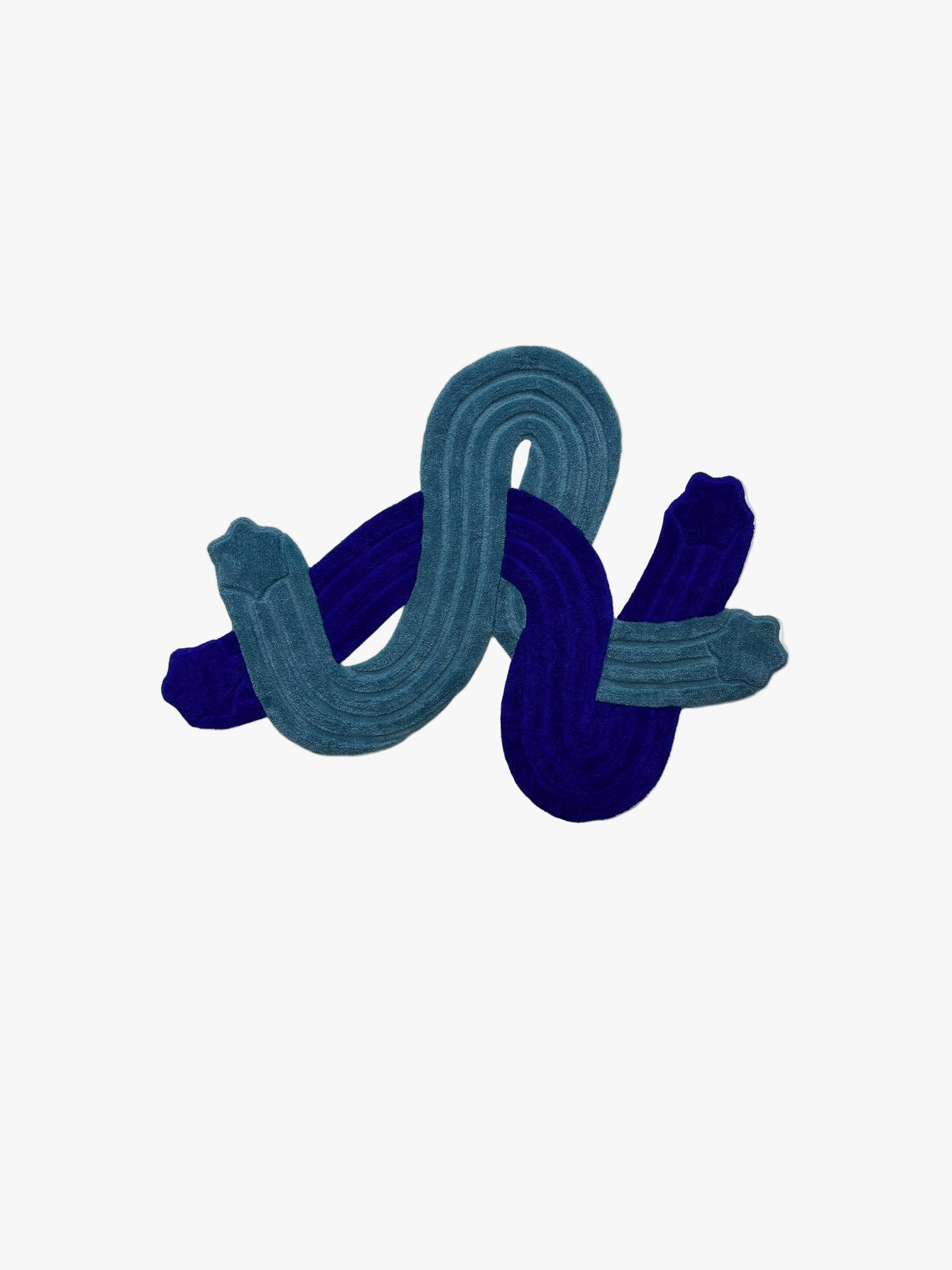 Entwine Rug Blue + Mint - Form&Seek