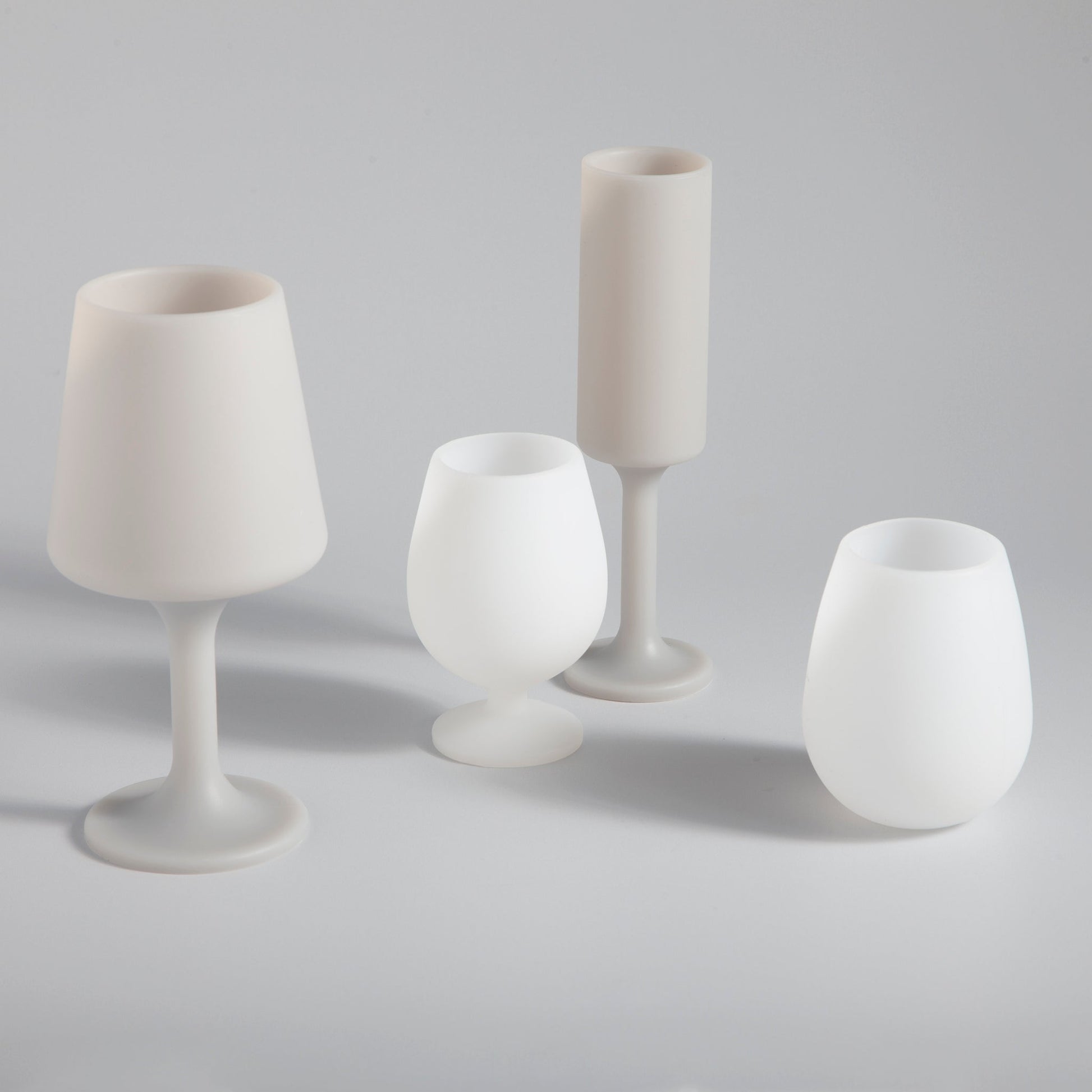 blanc + dove | swepp | silicone unbreakable wine glasses - porter green | style + sustainability