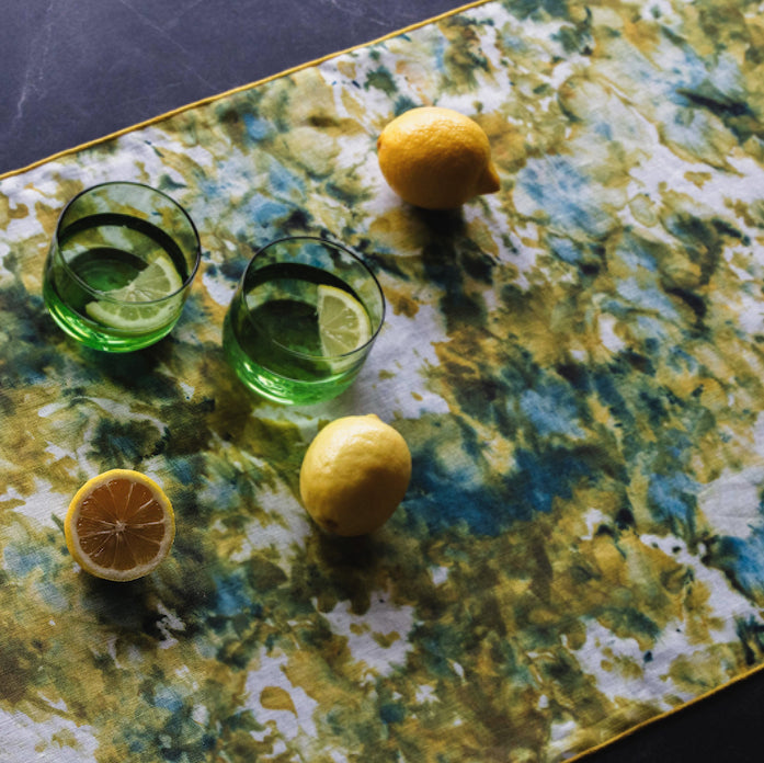 Green Marble Runner