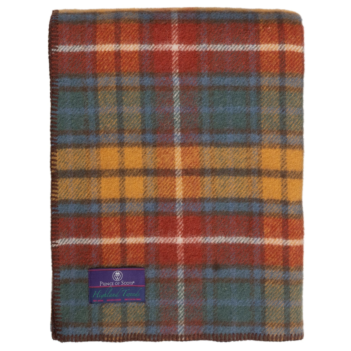 Prince of Scots Highland Tweeds BIG Throw ~ Antique Buchanan ~-Throws and Blankets-810032753023-BIGThrowAntiqueBuch-Prince of Scots