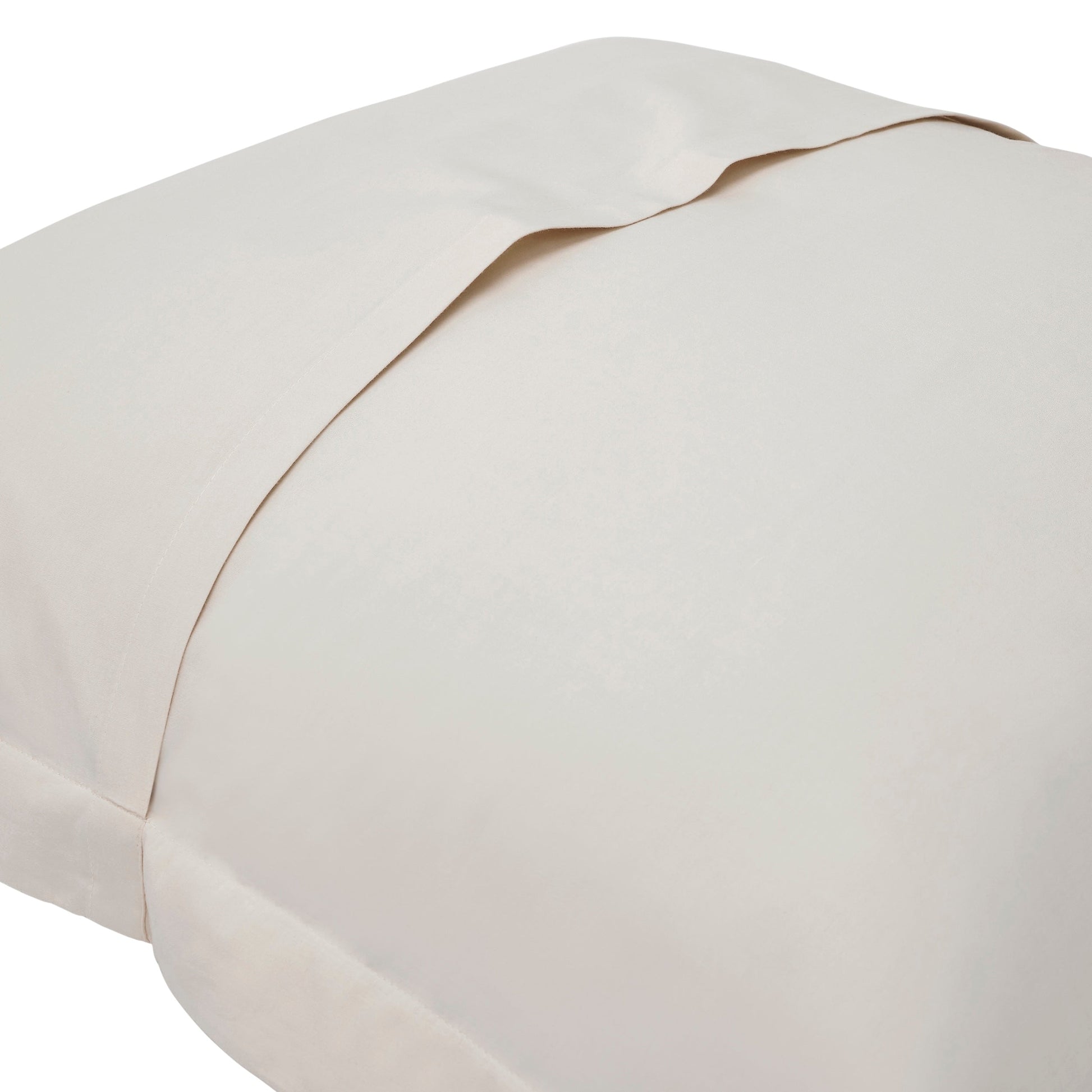 ES-068-2626_2|Soft light beige sateen duvet cover, smooth and luxurious fabric for ultimate comfort, elegant minimalist bedroom design.
