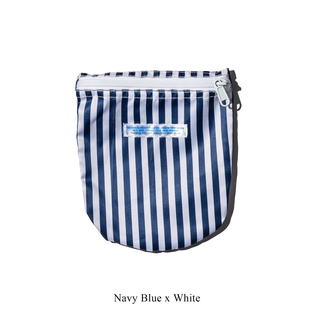school tie fabric semicircle pouch puebco 504421 11