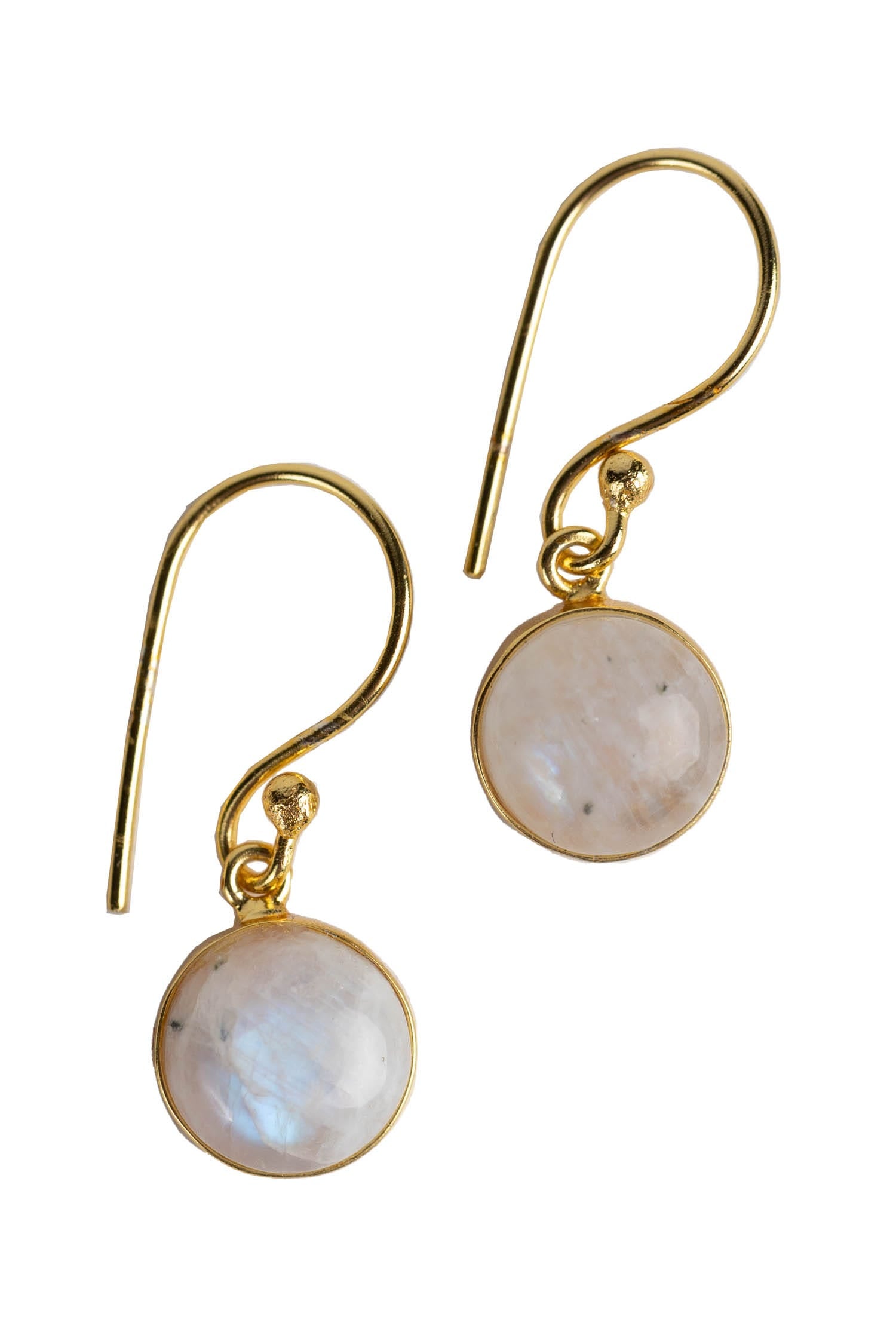 Moonstone Dew Drop Earrings - Ten Thousand Villages