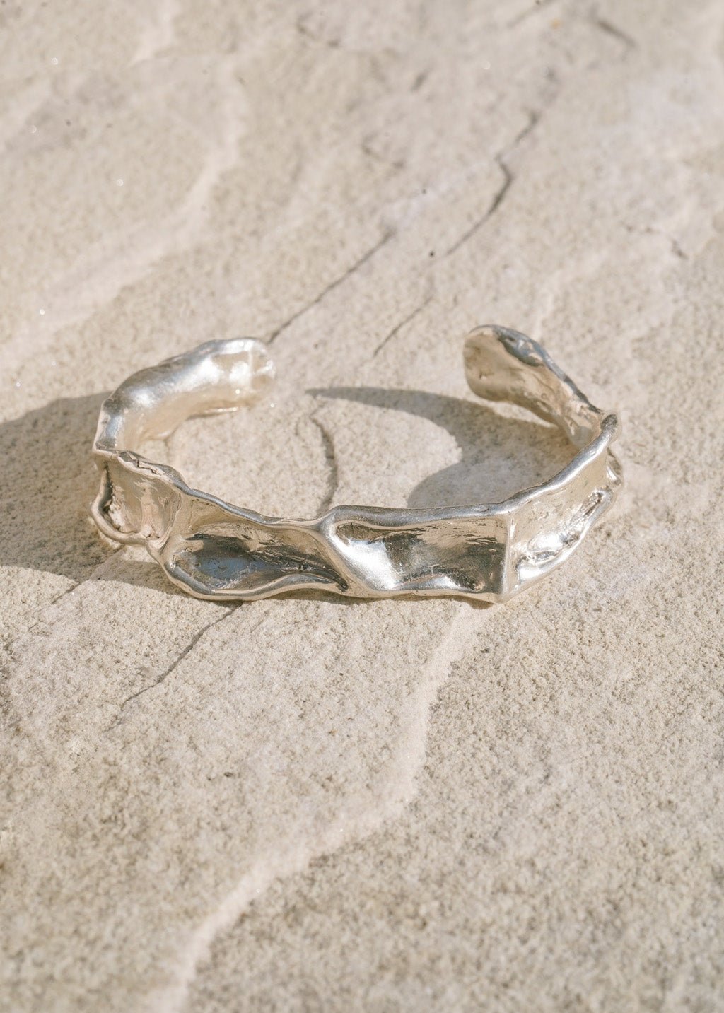 Nova Silver Cuff Bracelet - Dea Dia