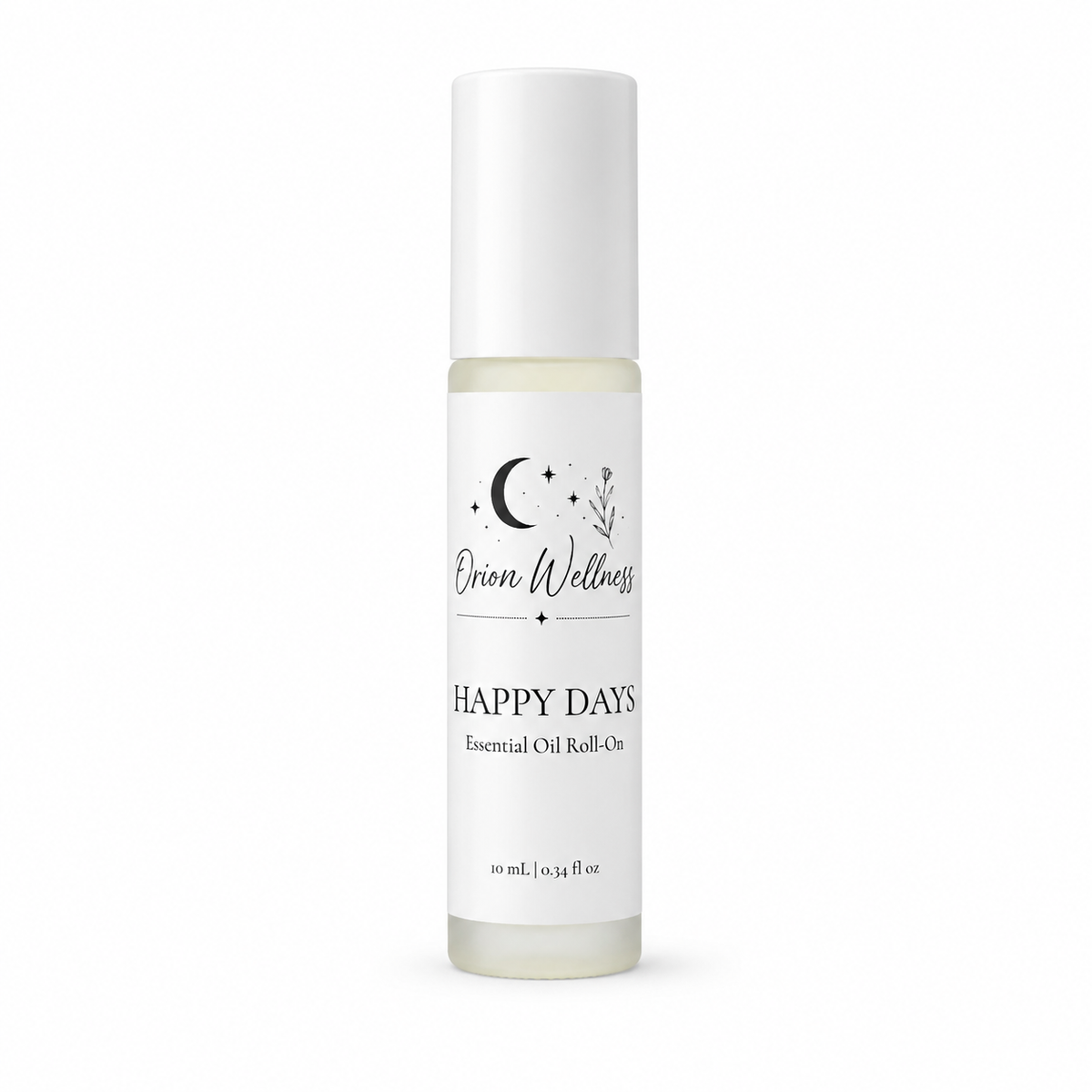 Orion Wellness Happy Days 10 mL roll-on included in the five-piece set