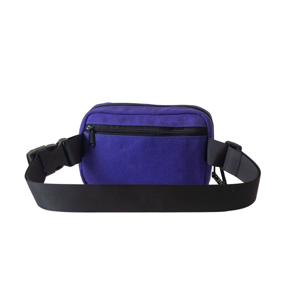 Canvas Crossbody Belt Bag Pouch, The Everywhere Belt Bag #color_purple