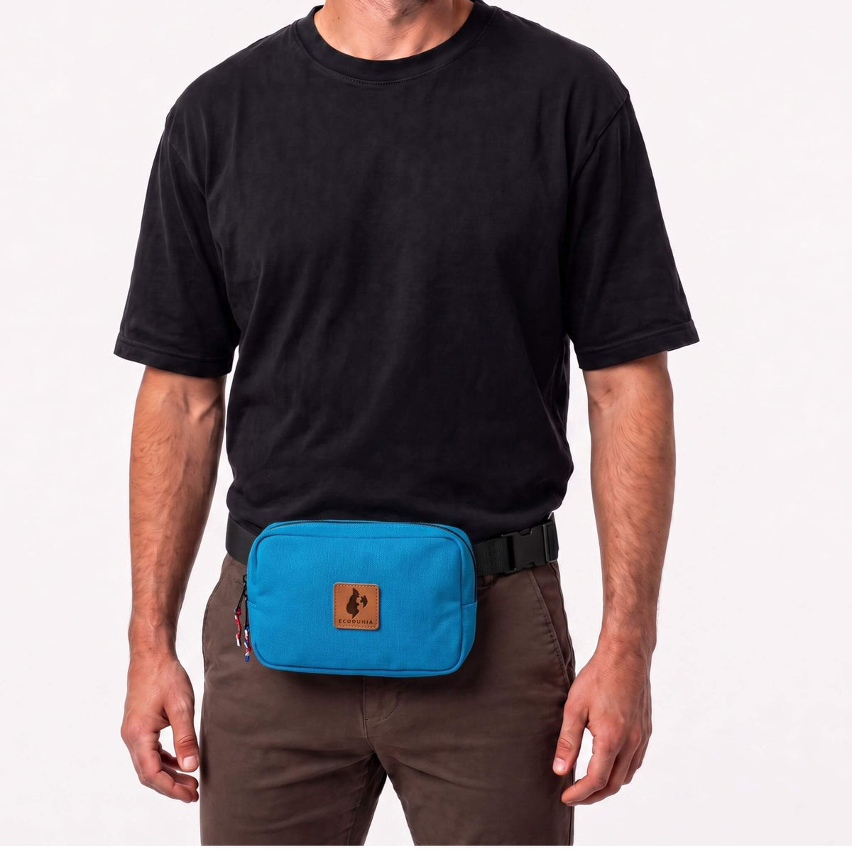 Canvas Crossbody Belt Bag Pouch, The Everywhere Belt Bag #color_zilly-blue