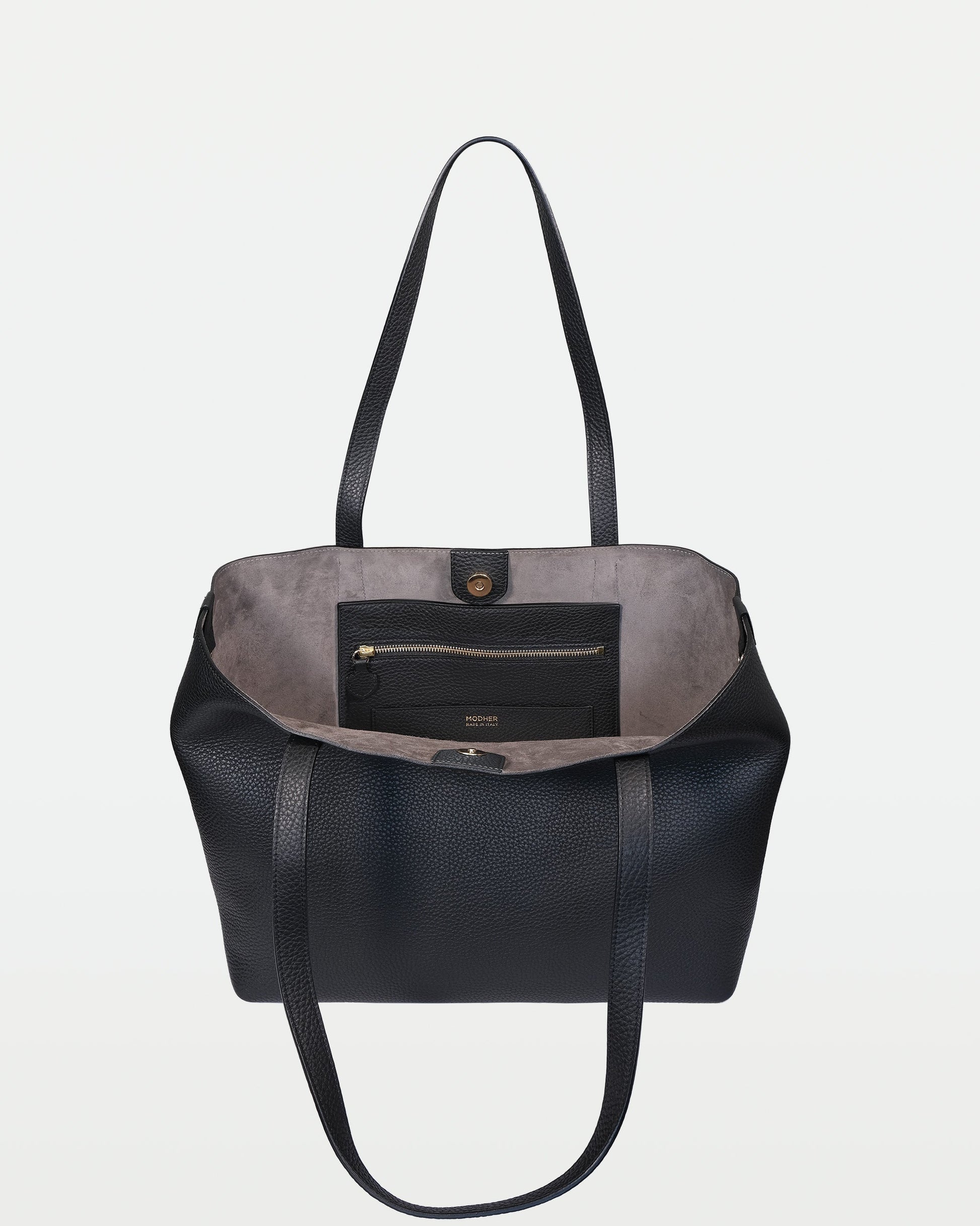 MODHER Bellagio Black and Red Leather#color_black-and-red-interior