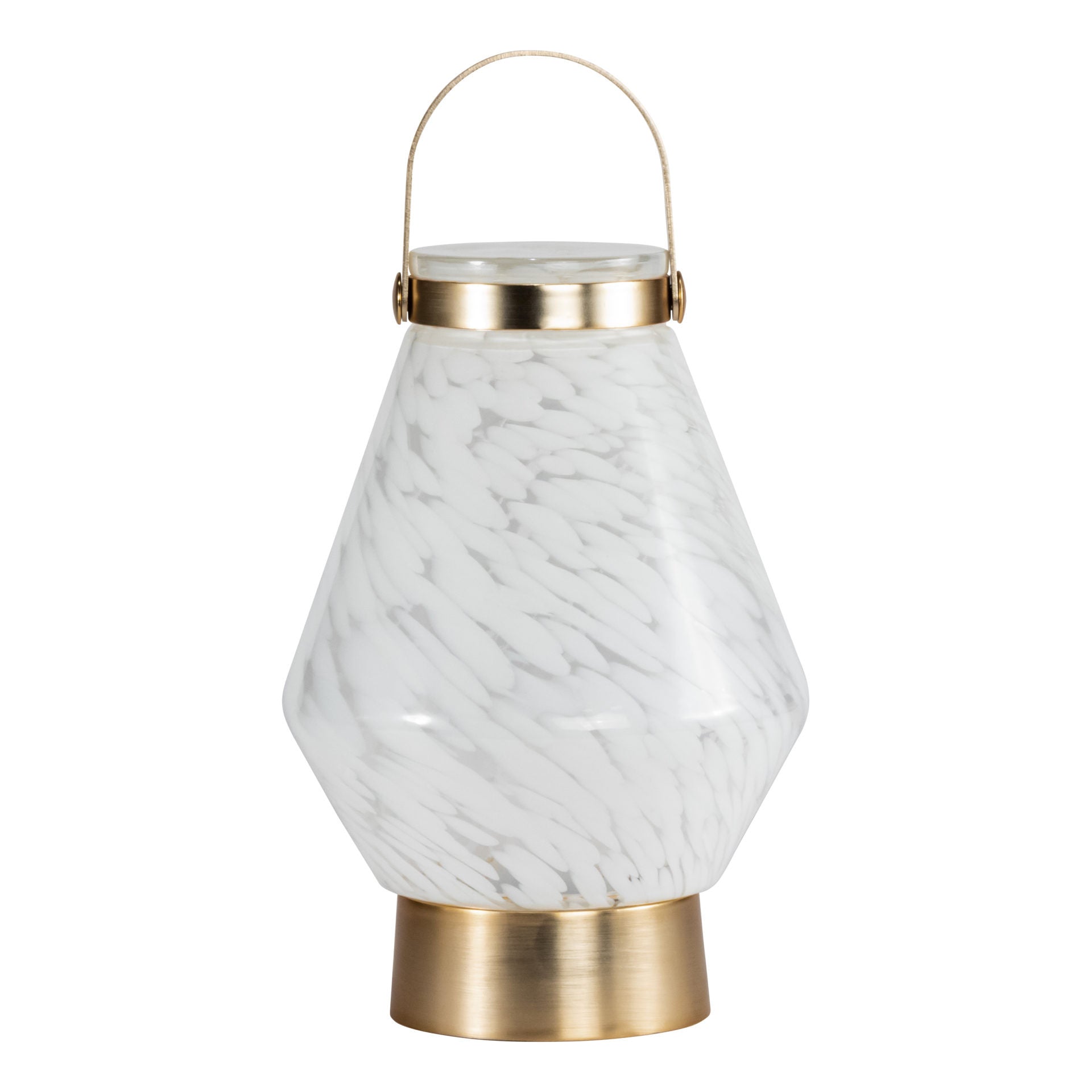 Lightkeeper USB rechargable handblown glass lantern