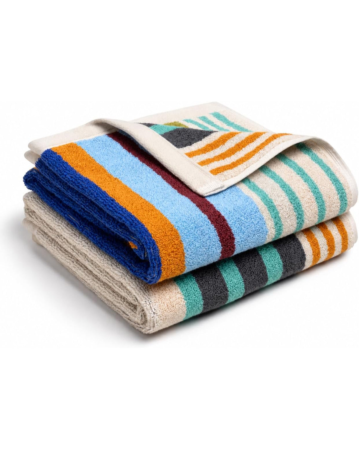 Everlayer Plush  Cotton Reversible Towel - Janus Composition