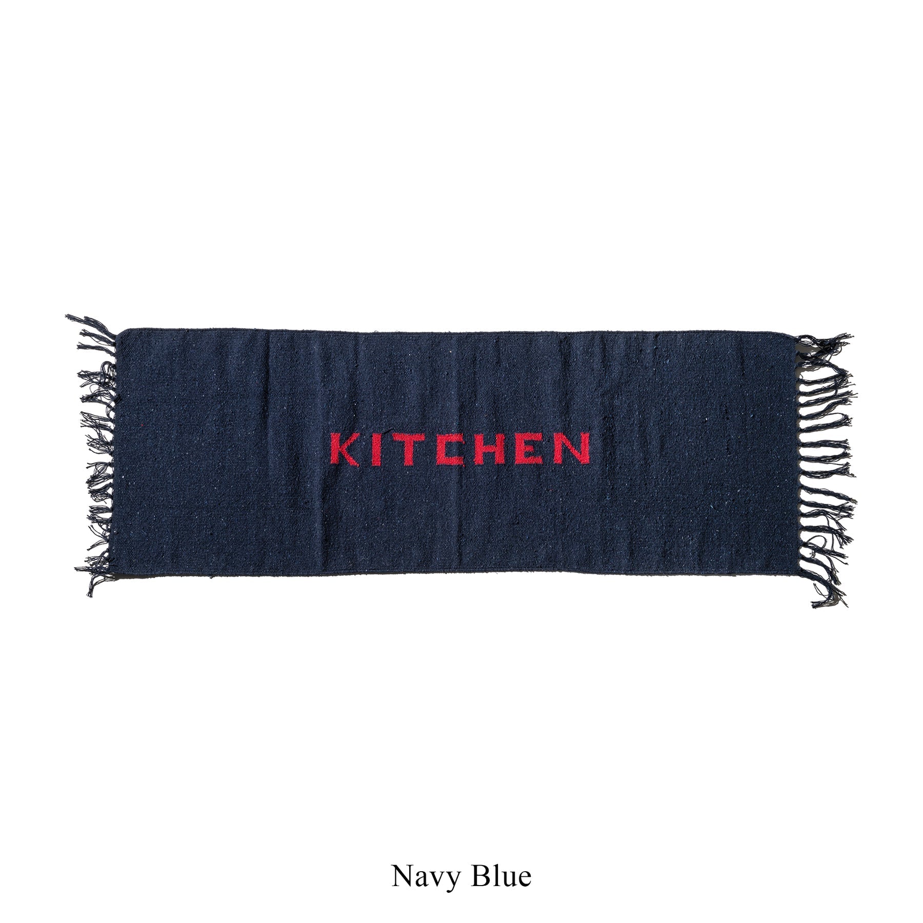 Handloomed Recycle Yarn Kitchen Mat 5